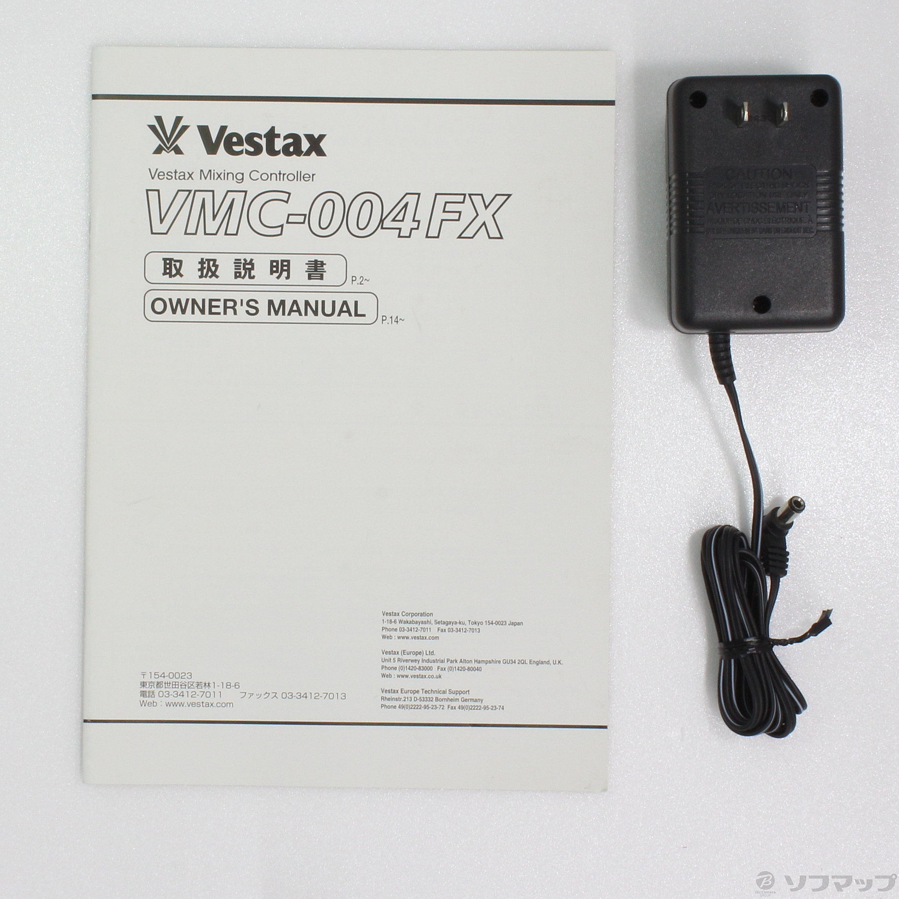 【美品】VESTAX ベスタクス VMC-004FX