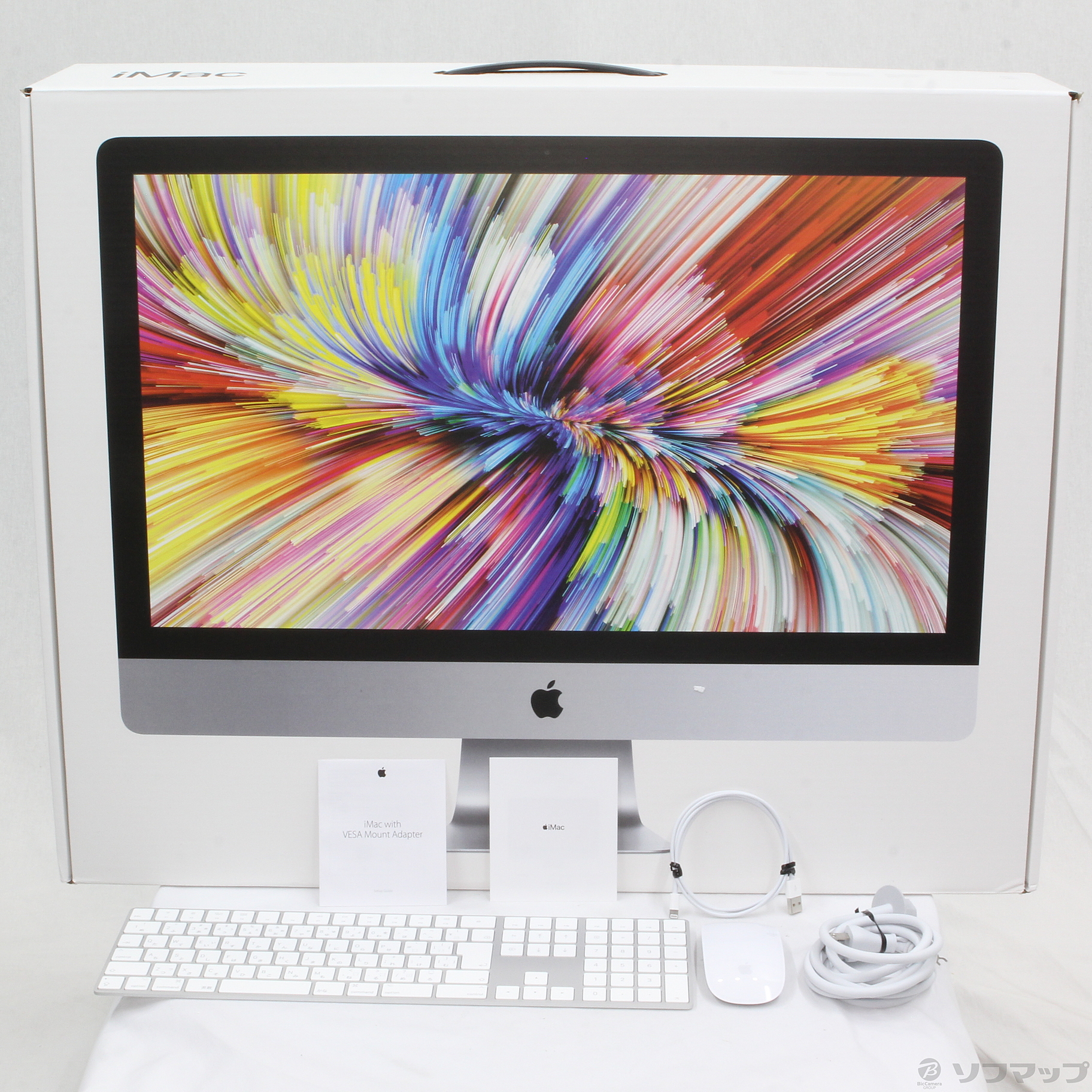 iMac VESAマウント 27-inch Mid 2020 MXWU2J／A Core_i5 3.3GHz 32GB SSD512GB 〔macOS  v11.4〕 ◇07/15(木)値下げ！