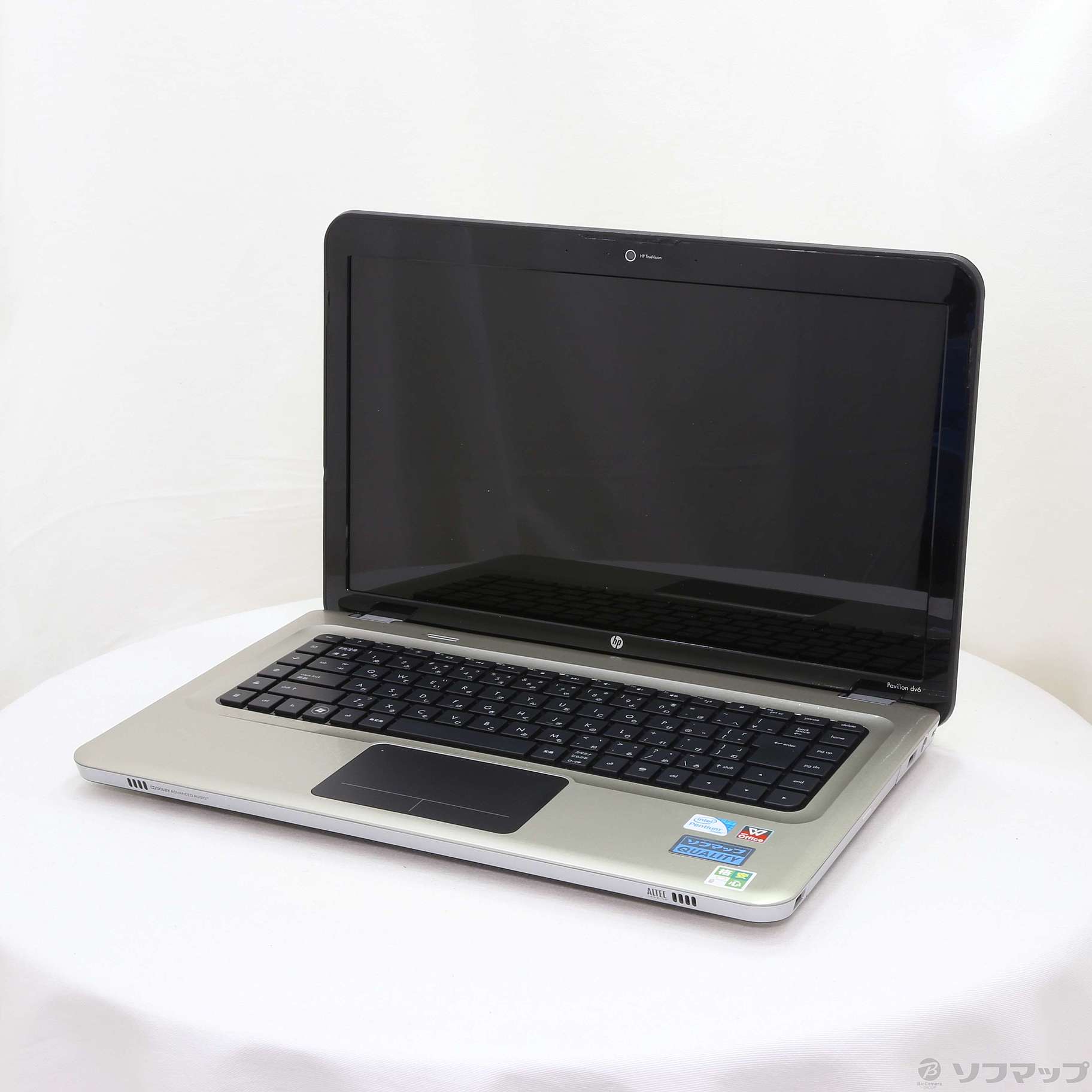 格安安心パソコン HP Pavilion dv6T-3000 VQ861AV 〔Windows 10〕