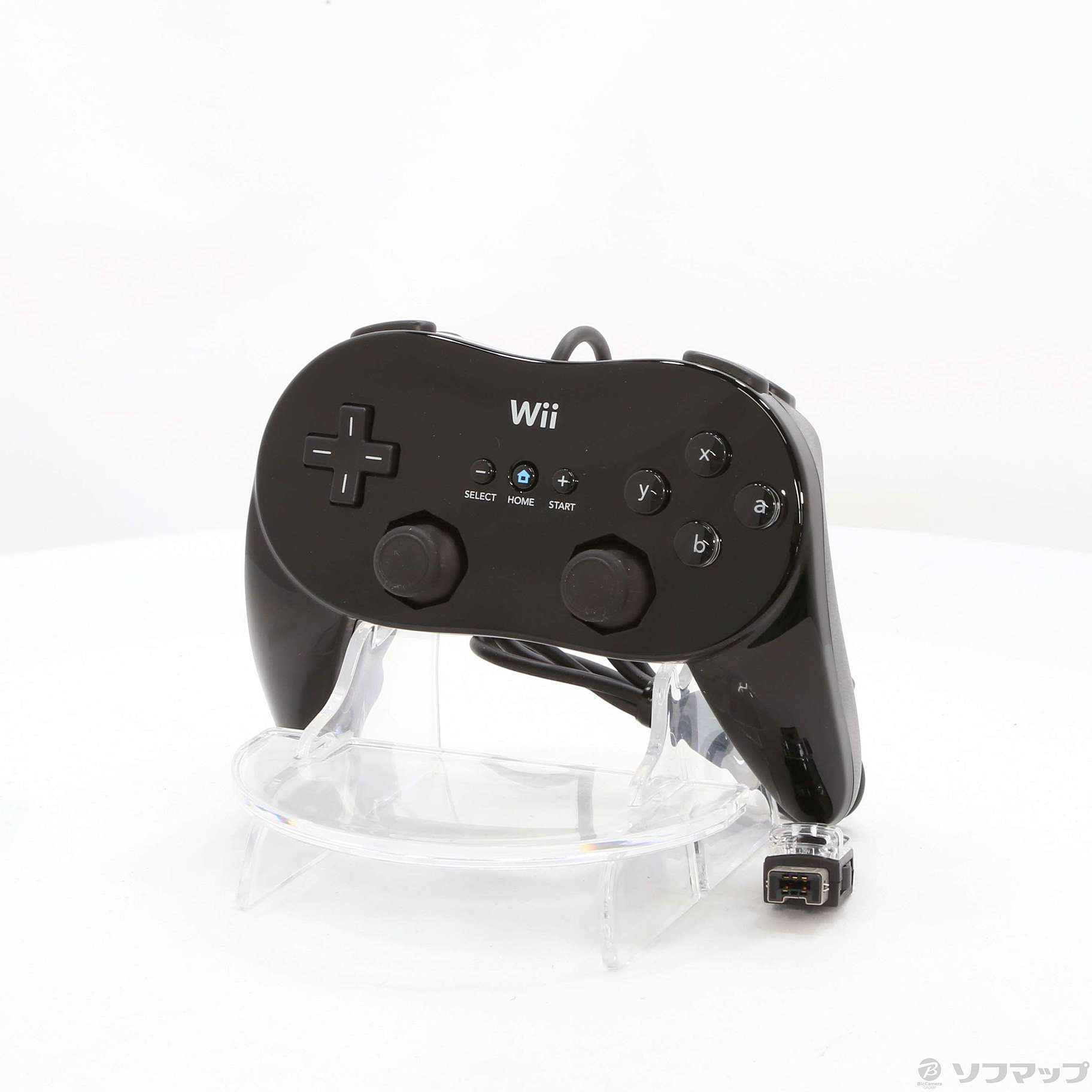 中古 Wii クラシックコントローラpro クロ Rvl A R2k リコレ ソフマップの中古通販サイト