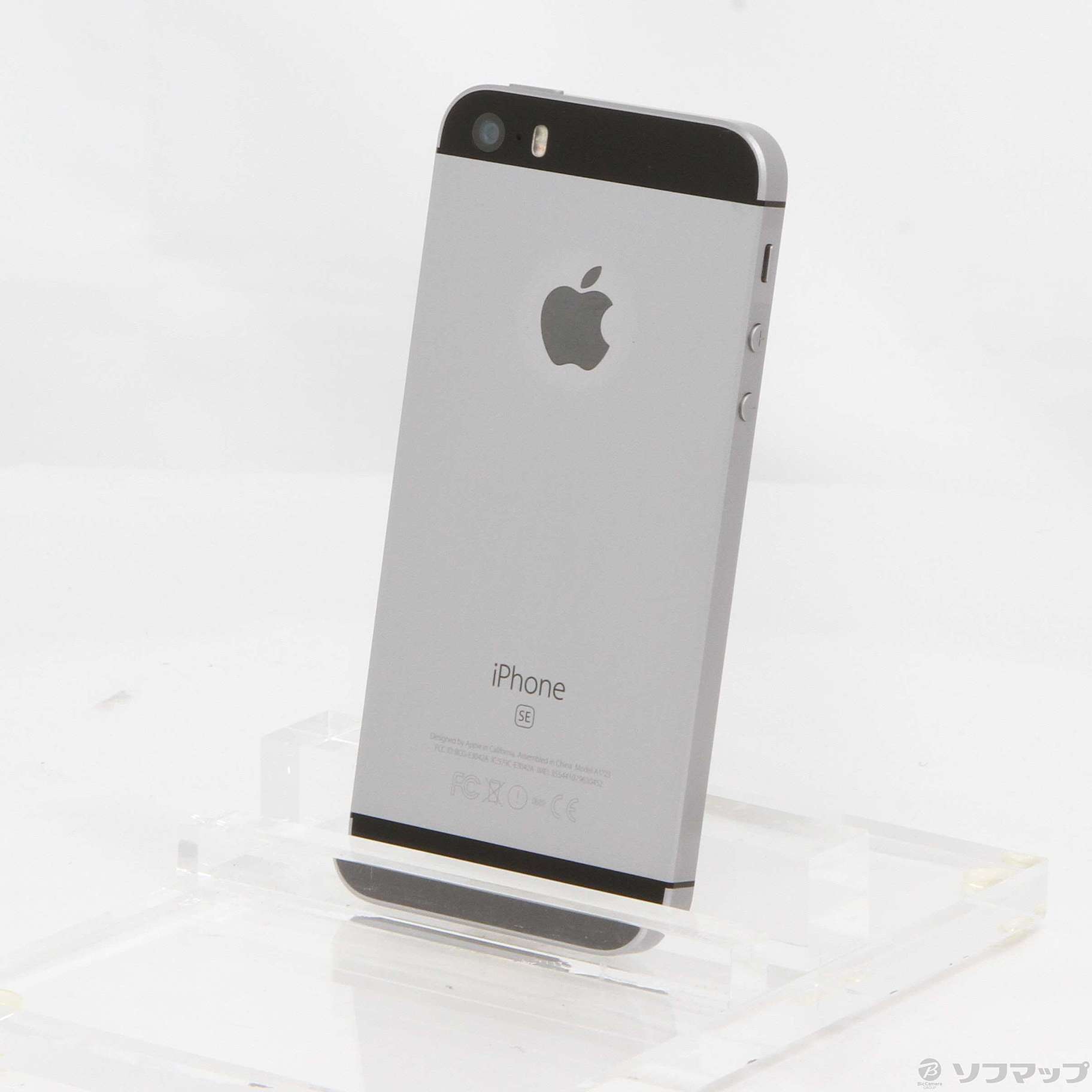 中古】iPhone SE 64GB スペースグレイ MLM62J／A SIMフリー ◇09/15(水