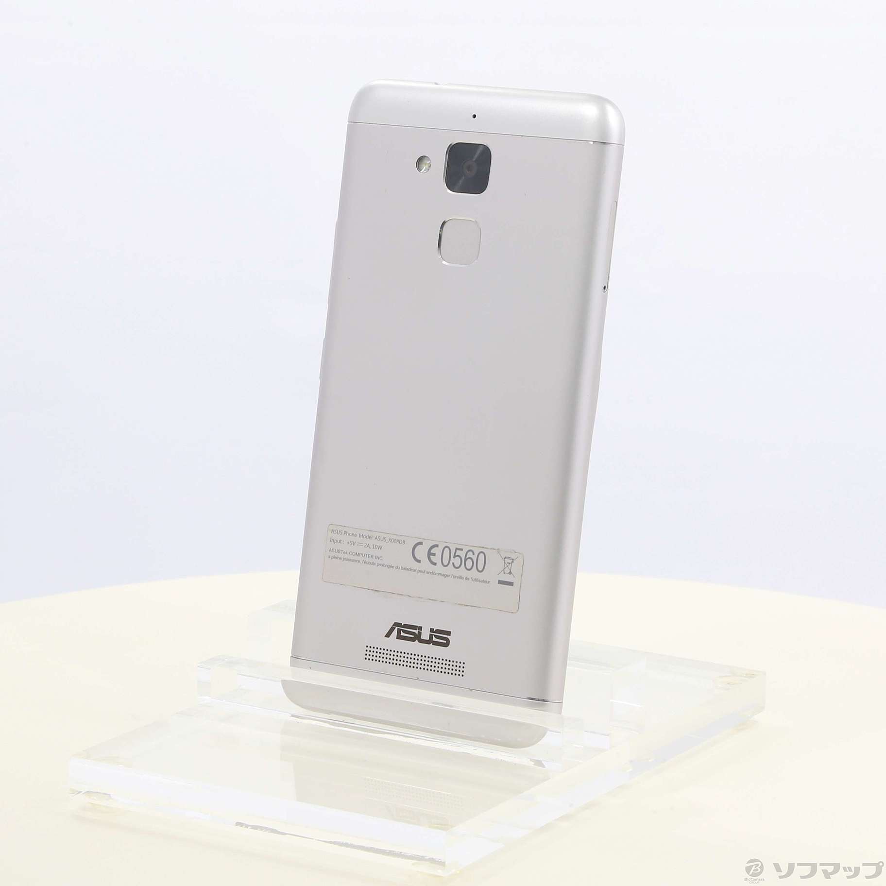 中古 Zenfone 3 Max 16gb シルバー Zc5tl Sl16 Simフリー リコレ ソフマップの中古通販サイト