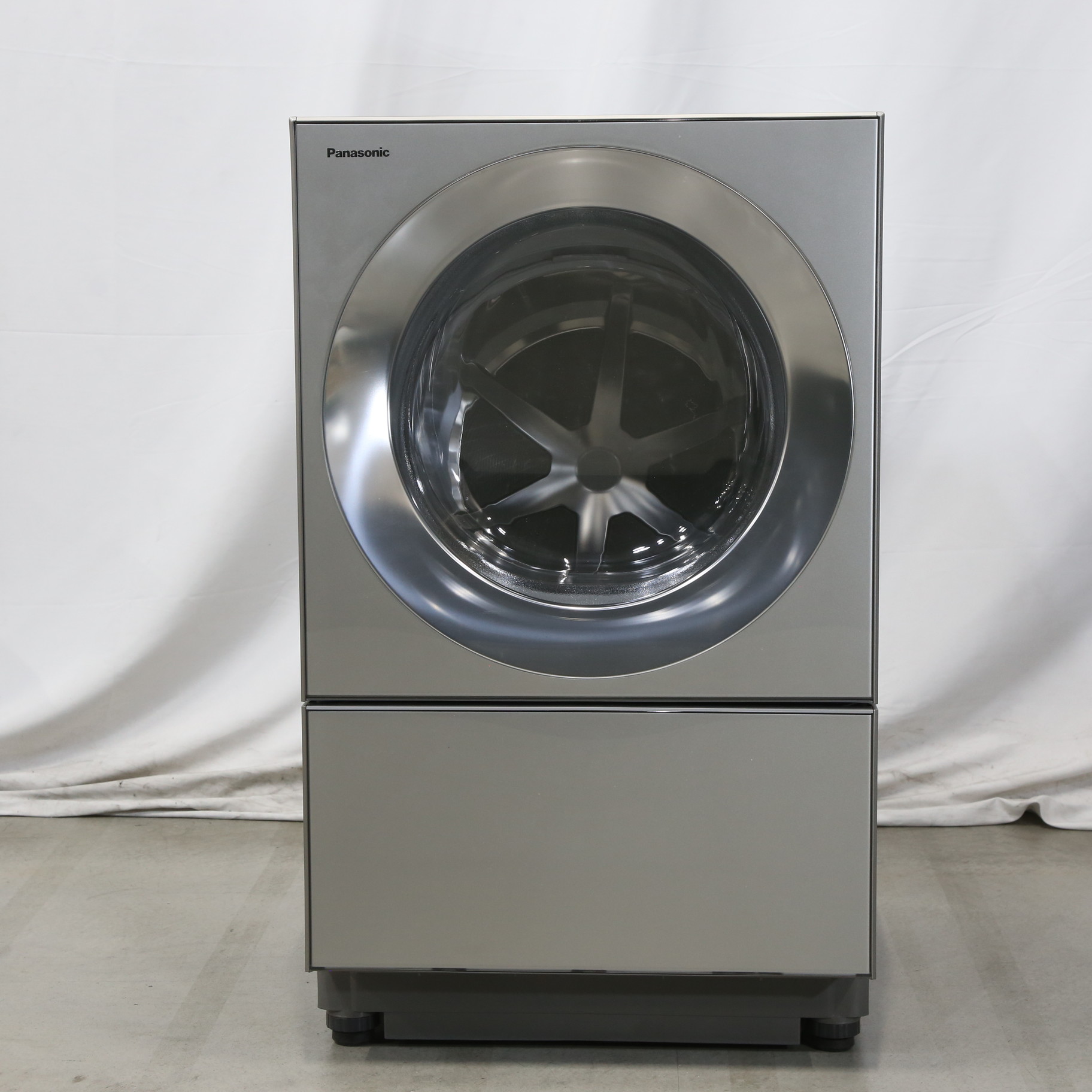 〔展示品〕ドラム式洗濯乾燥機 Cuble(キューブル) プレミアムステンレス NA-VG2500L-X ［洗濯10.0kg ／乾燥5.0kg  ／ヒーター乾燥(排気タイプ) ／左開き］