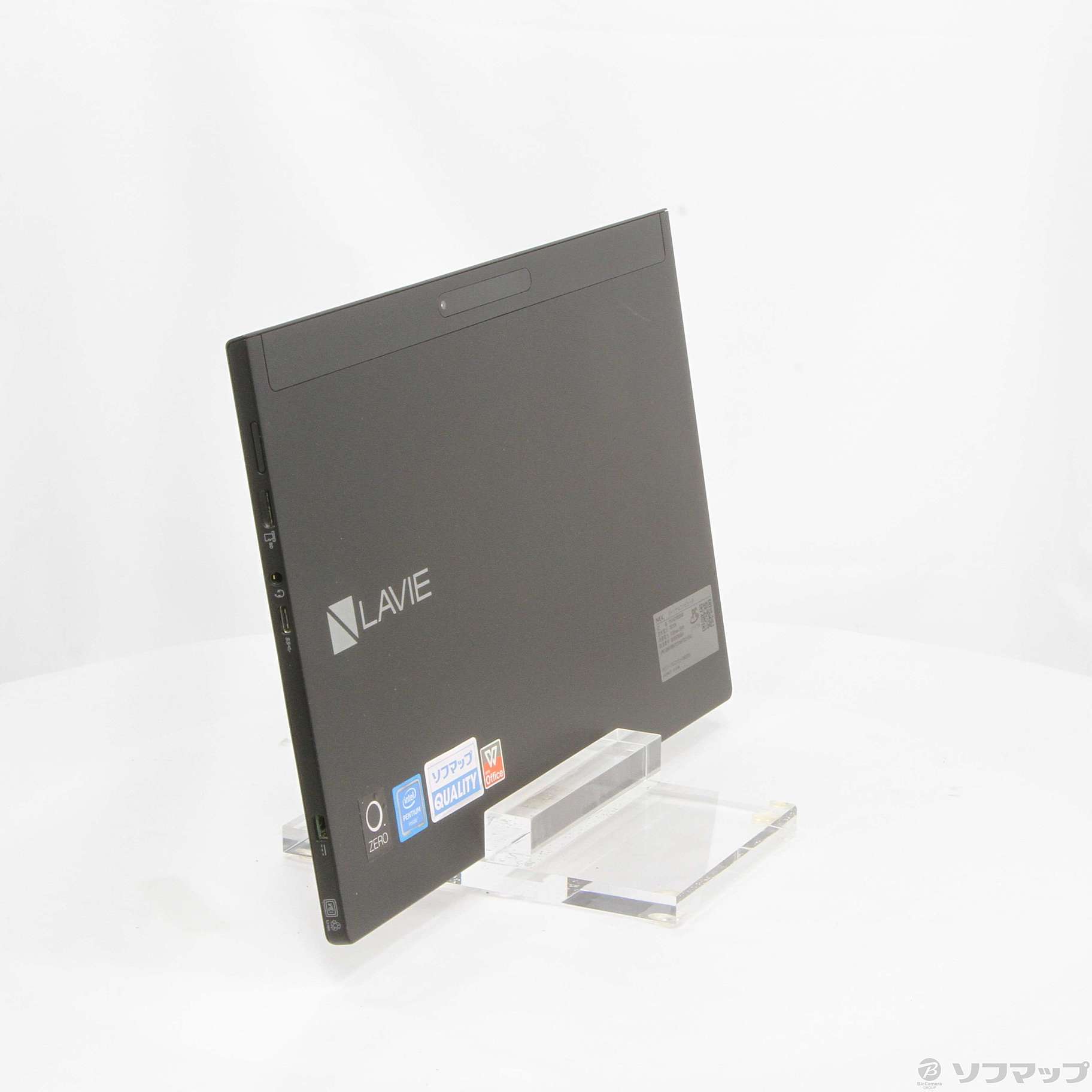 セール対象品 LAVIE Hybrid ZERO PC-HZ100DAB ストームブラック 〔Windows 10〕