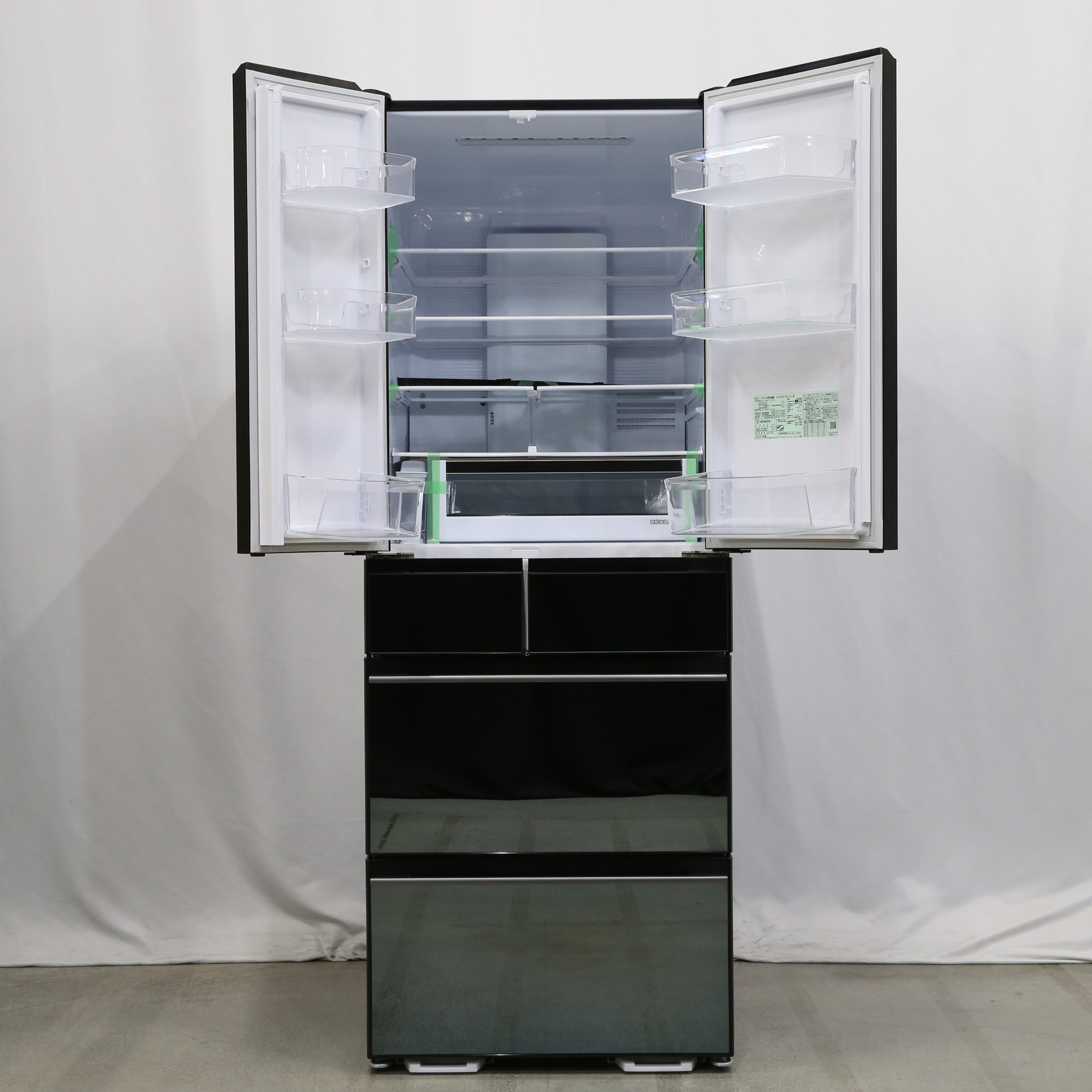 中古】〔展示品〕冷蔵庫 ぴったりセレクト KXタイプ クリスタルミラー