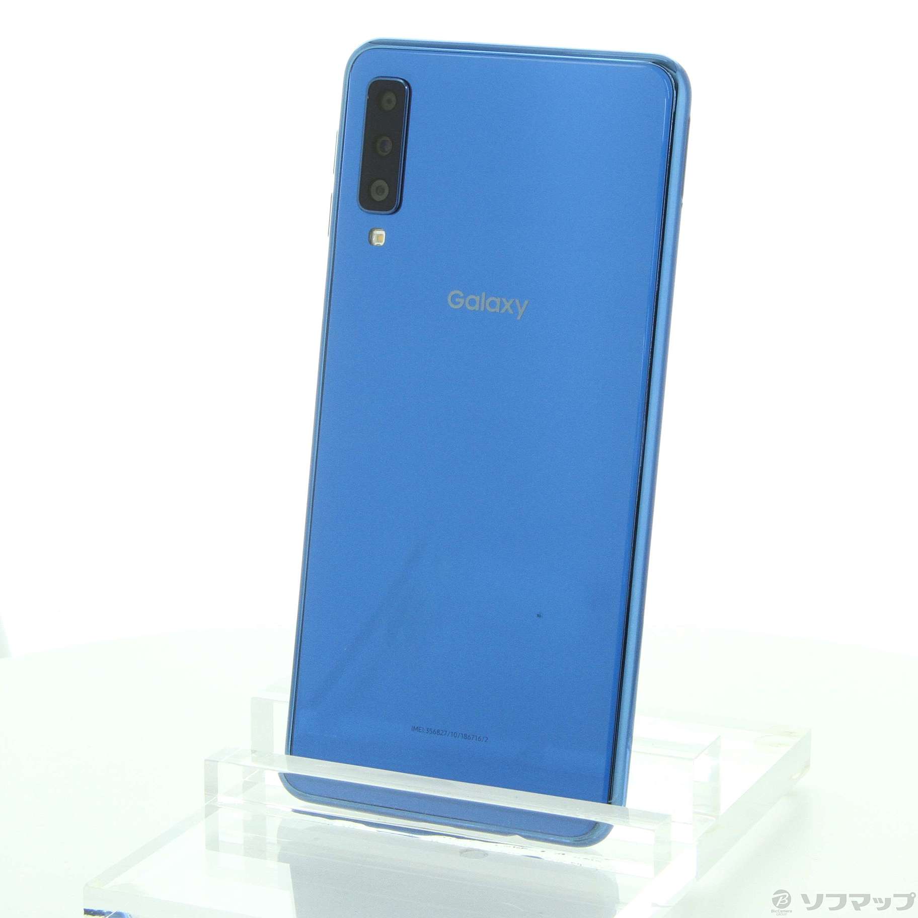 中古】GALAXY A7 楽天版 64GB ブルー SM-A750C SIMフリー ◇07/14(水