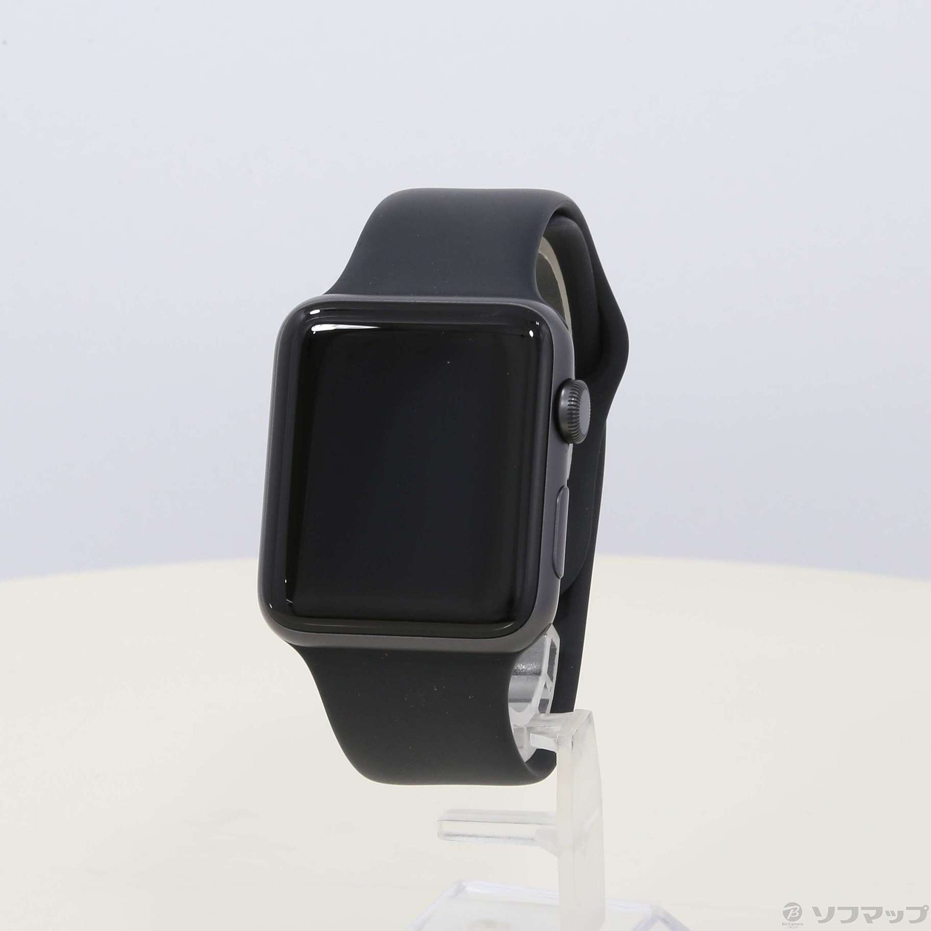 中古】Apple Watch Series 3 GPS 42mm スペースグレイアルミニウムケース ブラックスポーツバンド  [2133033718685] - リコレ！|ソフマップの中古通販サイト