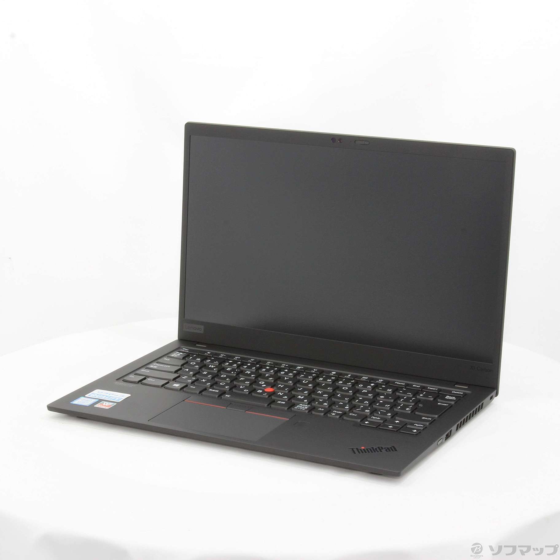 中古】ThinkPad X1 Carbon 20QD0019JP ブラック 〔Windows 10〕 ◇10 