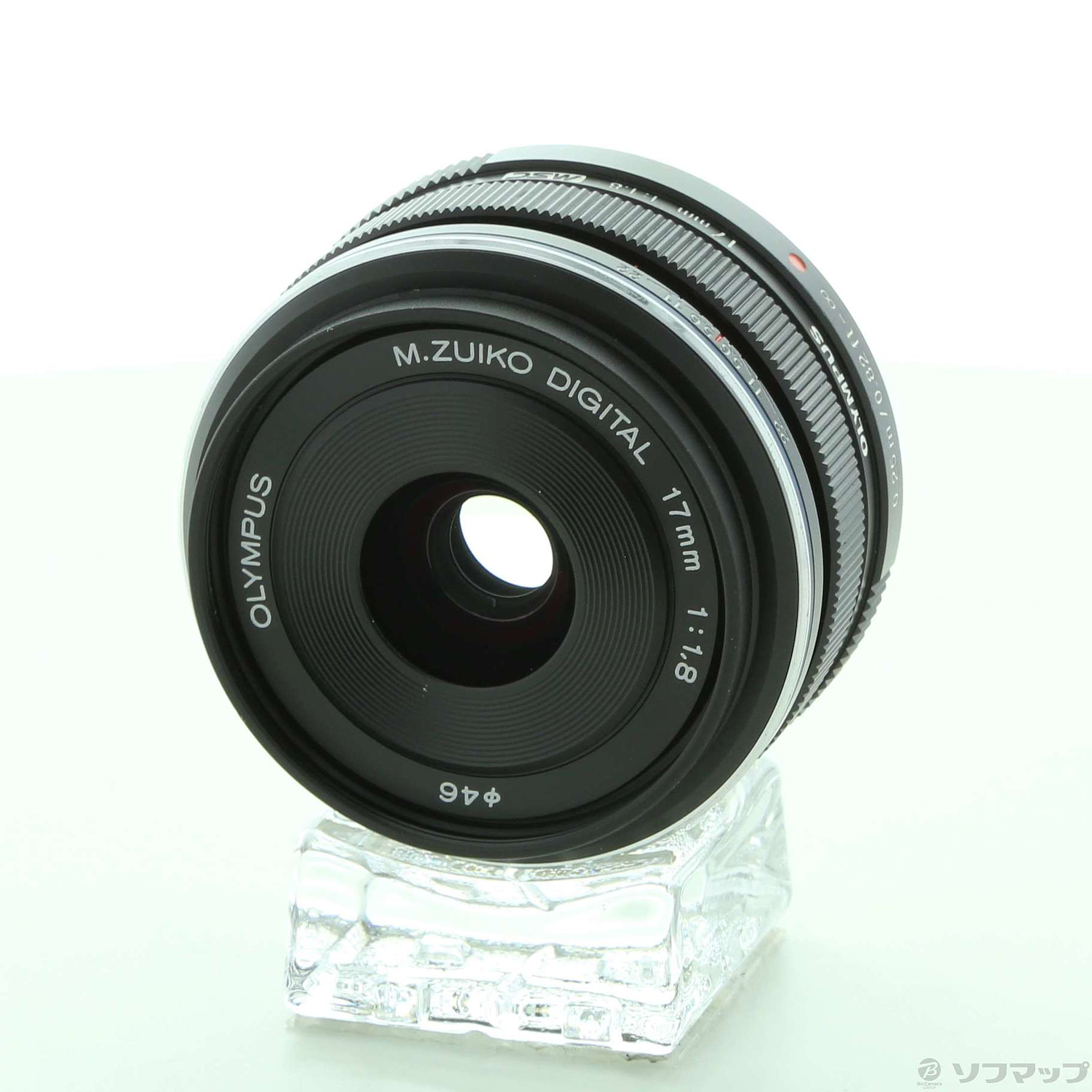 中古】M.ZUIKO DIGITAL 17mm F1.8 ブラック μ4／3 [2133033729261