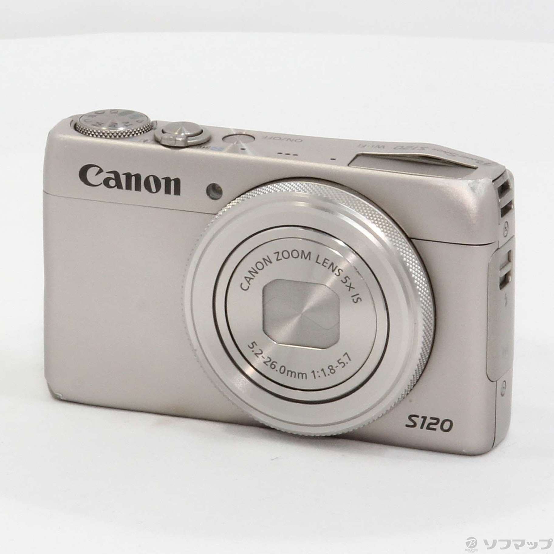 コード ヤフオク! デジタルカメラ PowerShot S120(シルバー... - Canon