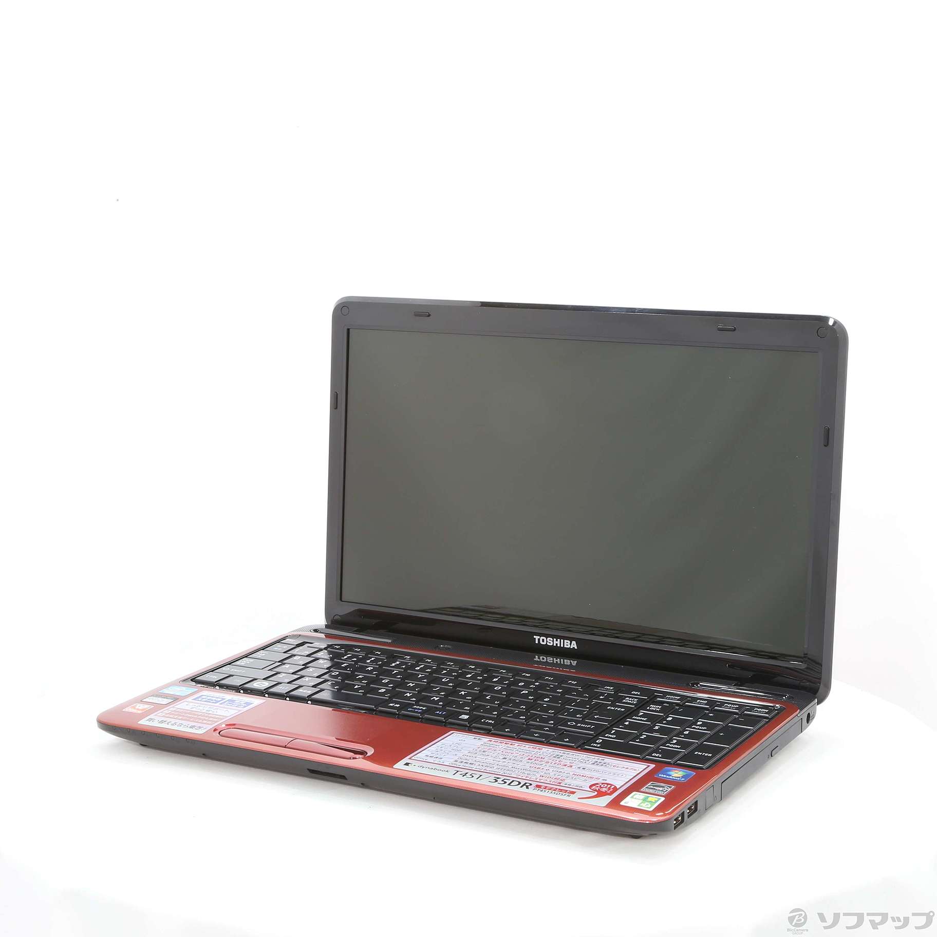 中古】格安安心パソコン dynabook T451／35DR PT45135DSFR モデナ