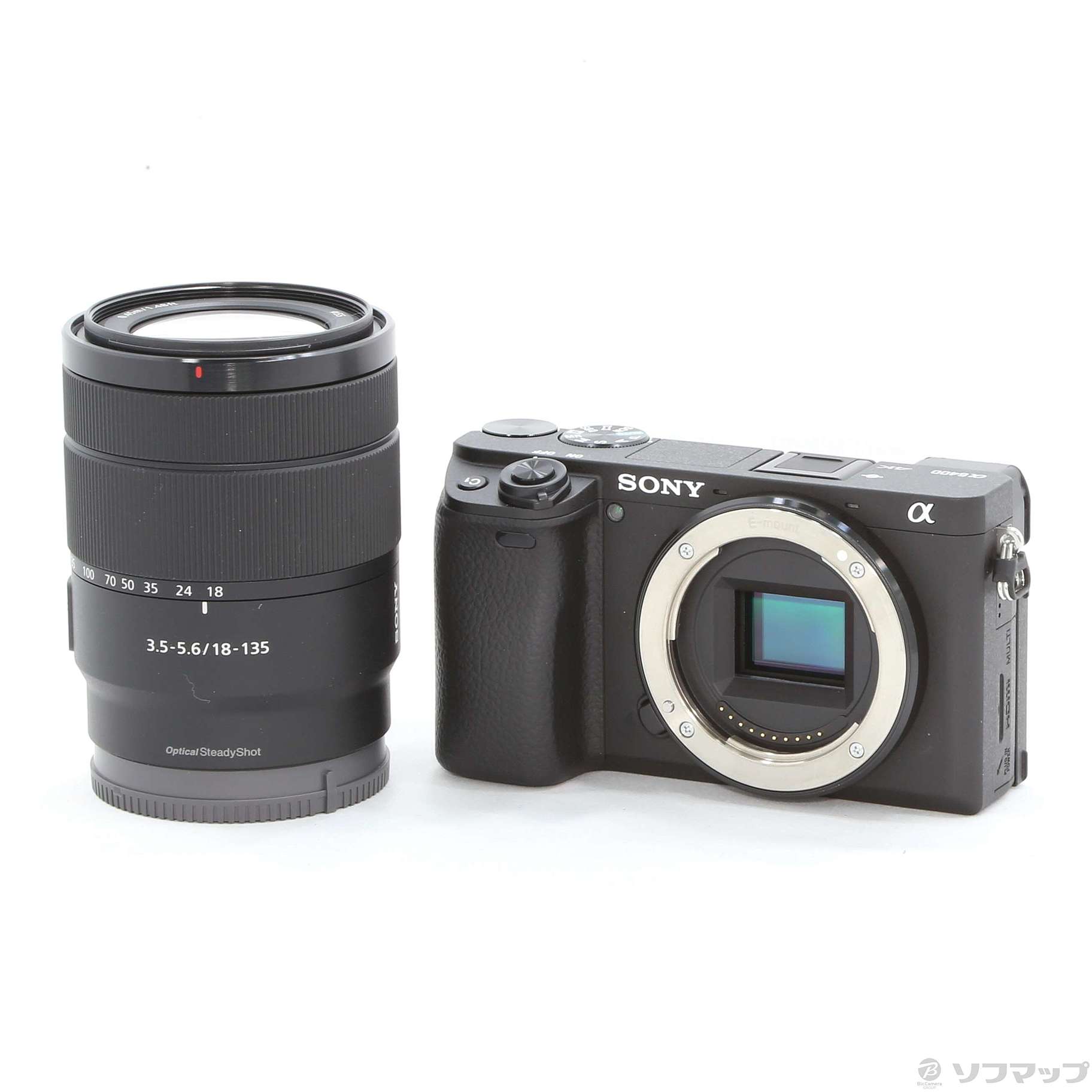 中古】α6400 ILCE-6400M 高倍率ズームレンズキット ブラック ◇08/09