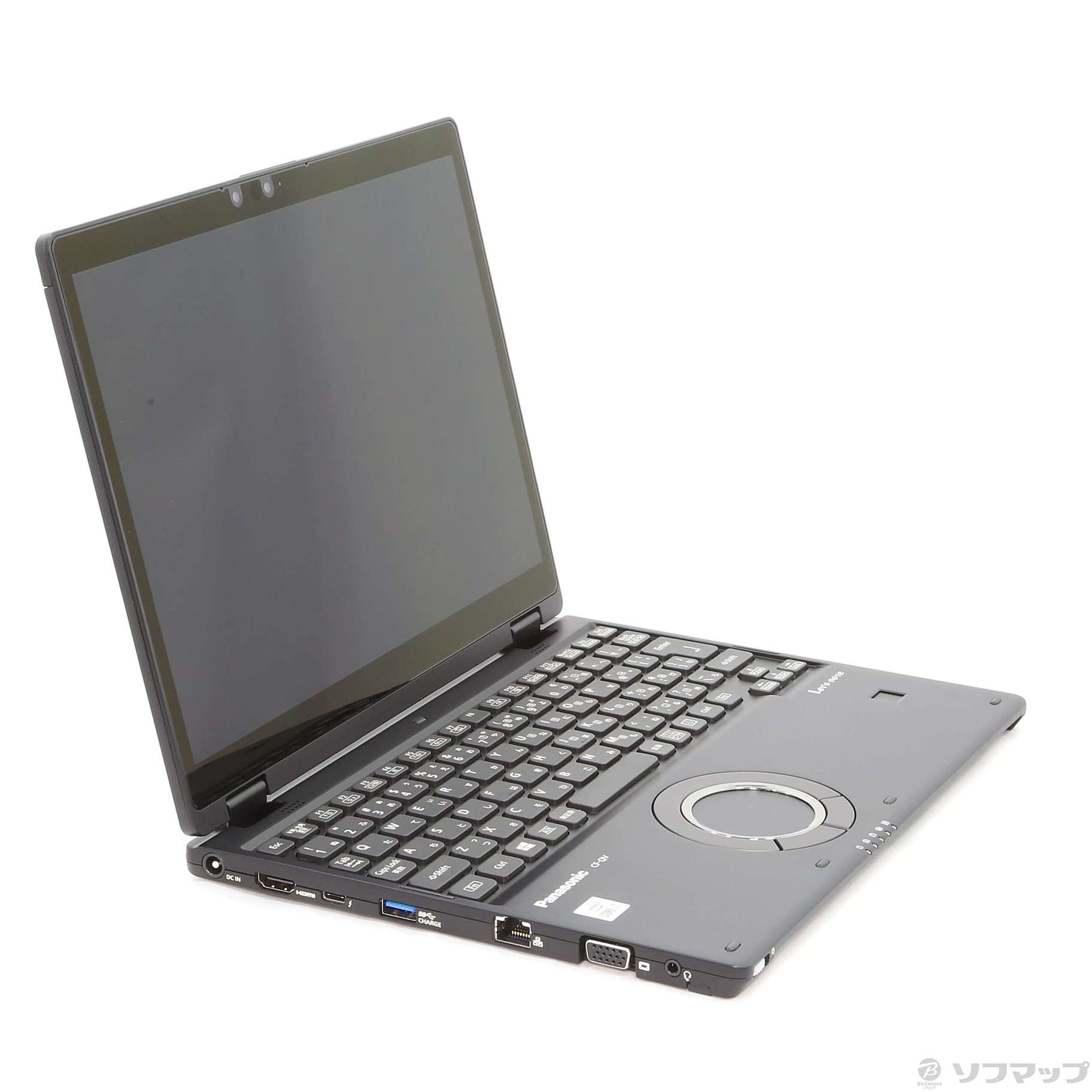 中古】〔展示品〕 Lets note QV9 CF-QV9DFNQR ブラック