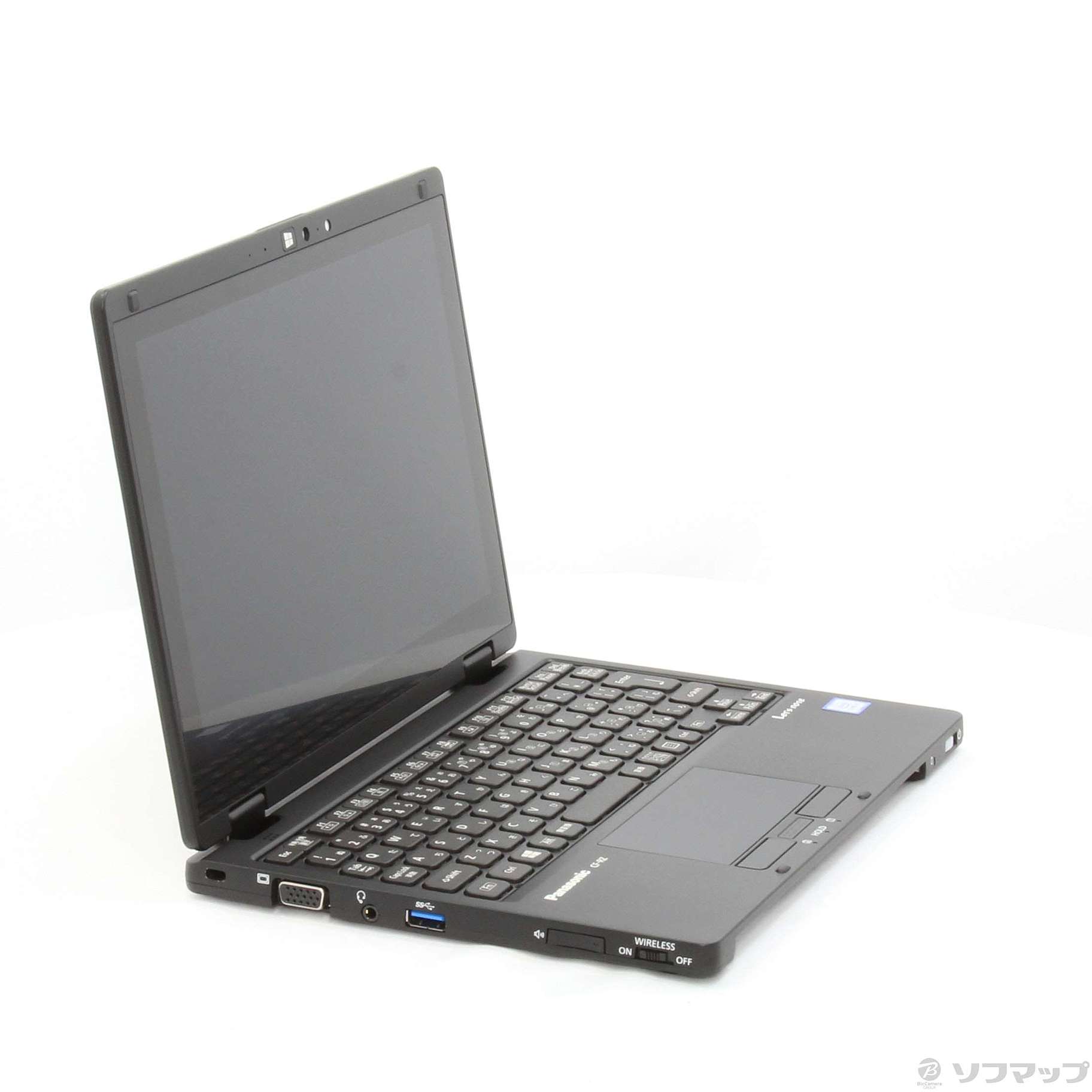 中古】〔展示品〕 Lets note RZ8 CF-RZ8QFMQR ブラック 〔Windows 10
