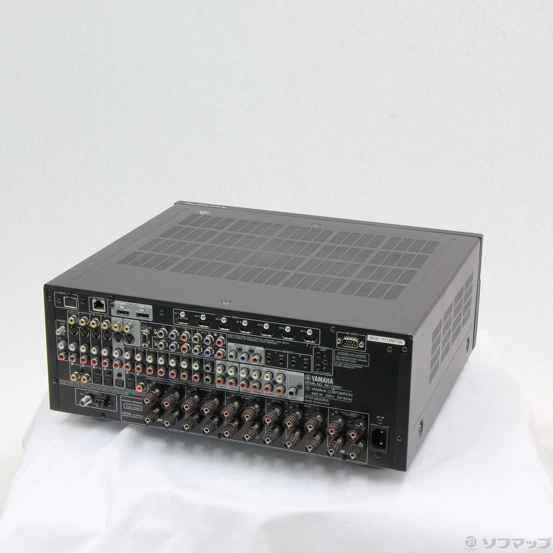 中古】RX-V2067 B ※リモコン液晶表示不良 [2133033778917] - リコレ！|ビックカメラグループ ソフマップの中古通販サイト