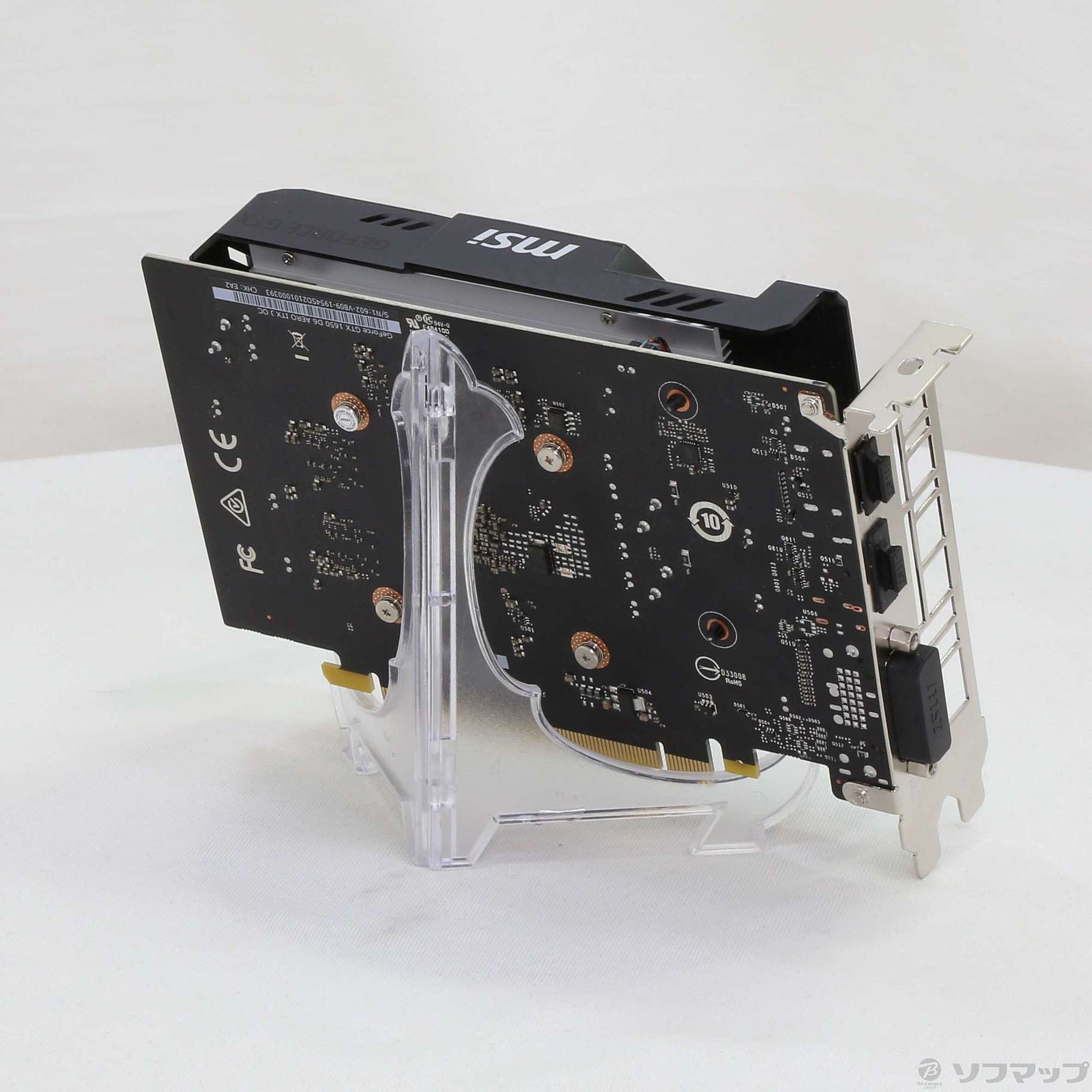 中古】MSI GeForce GTX 1650 D6 AERO ITX J OC [2133033779143] - リコレ！|ビックカメラグループ  ソフマップの中古通販サイト