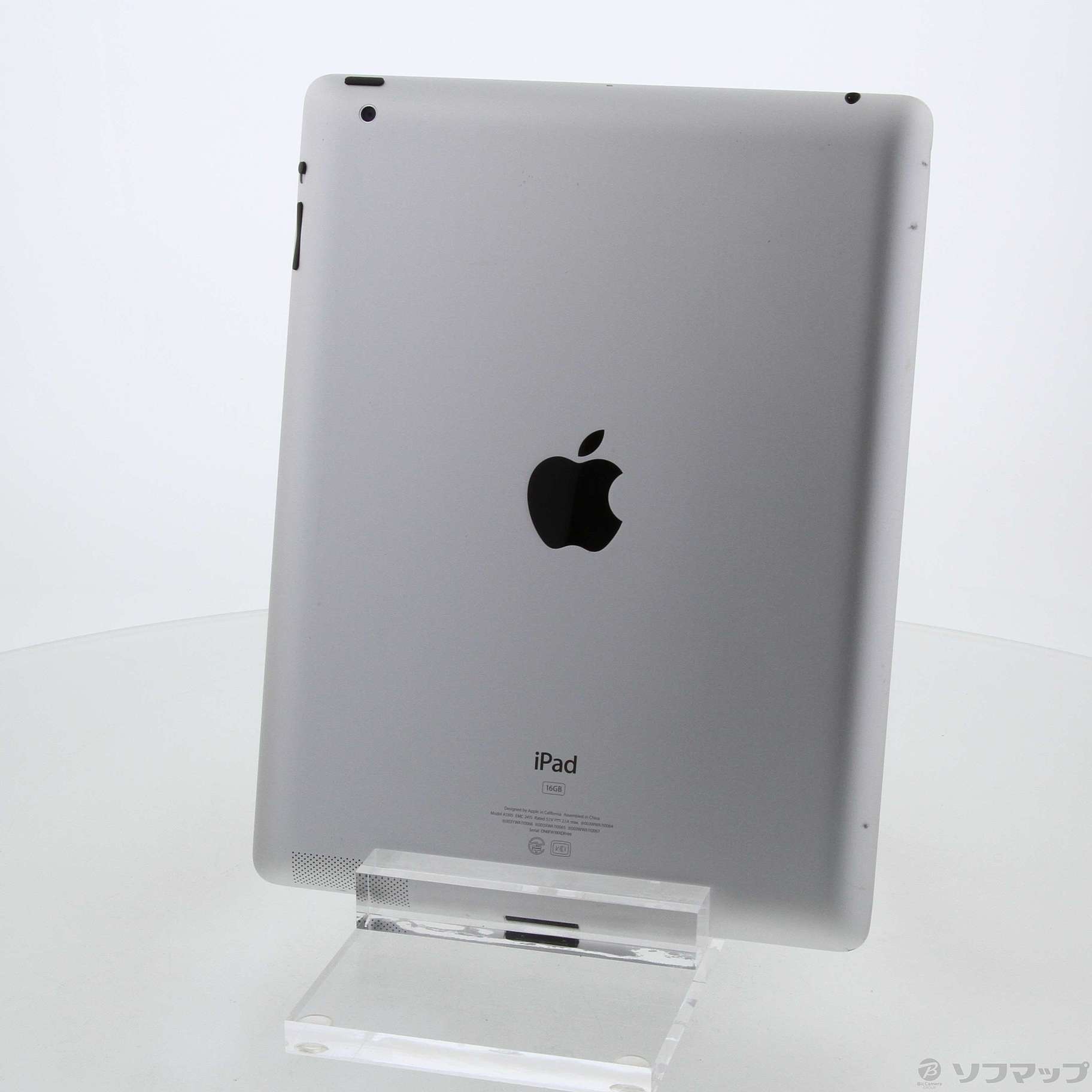 中古】iPad 2 16GB ブラック MC769J／A Wi-Fi [2133033850149] - 法人