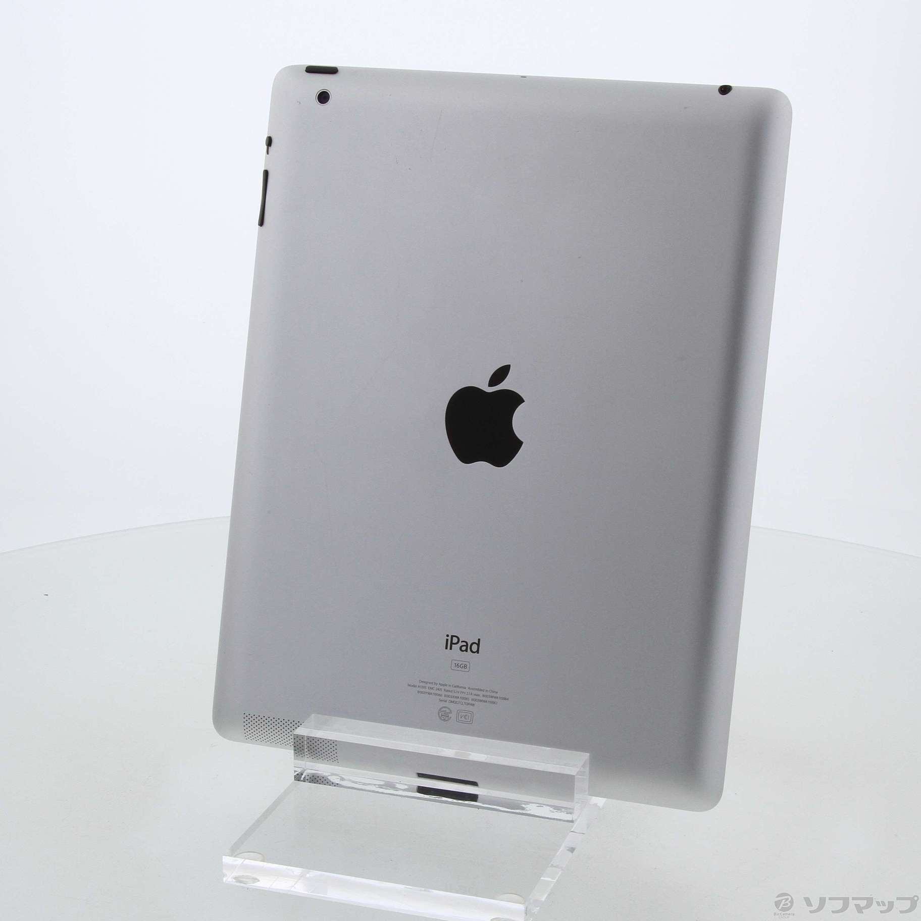中古】iPad 2 16GB ブラック MC769J／A Wi-Fi [2133033850279