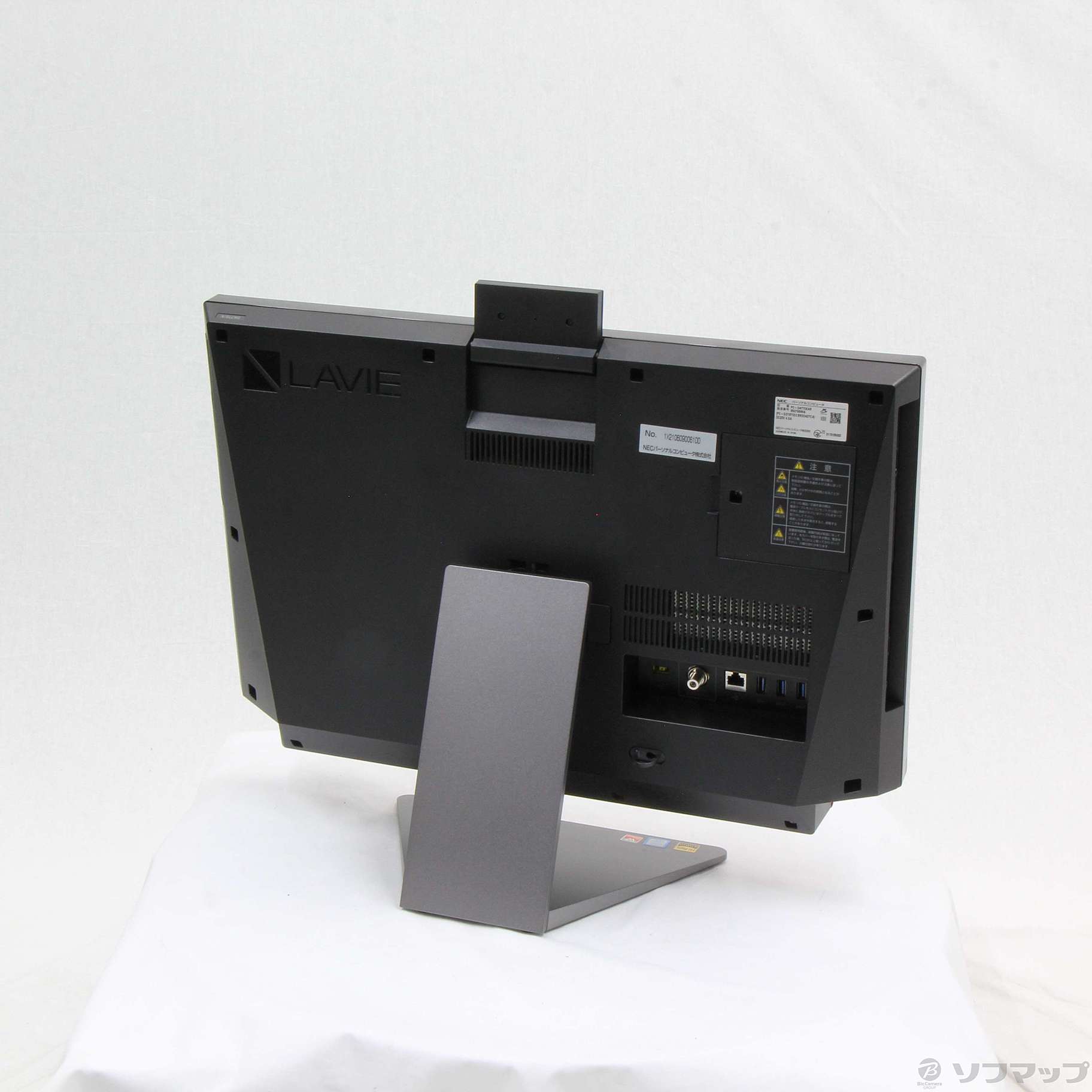 中古】LAVIE Desk All-in-one PC-DA770KAR メタルレッド 〔Windows 10