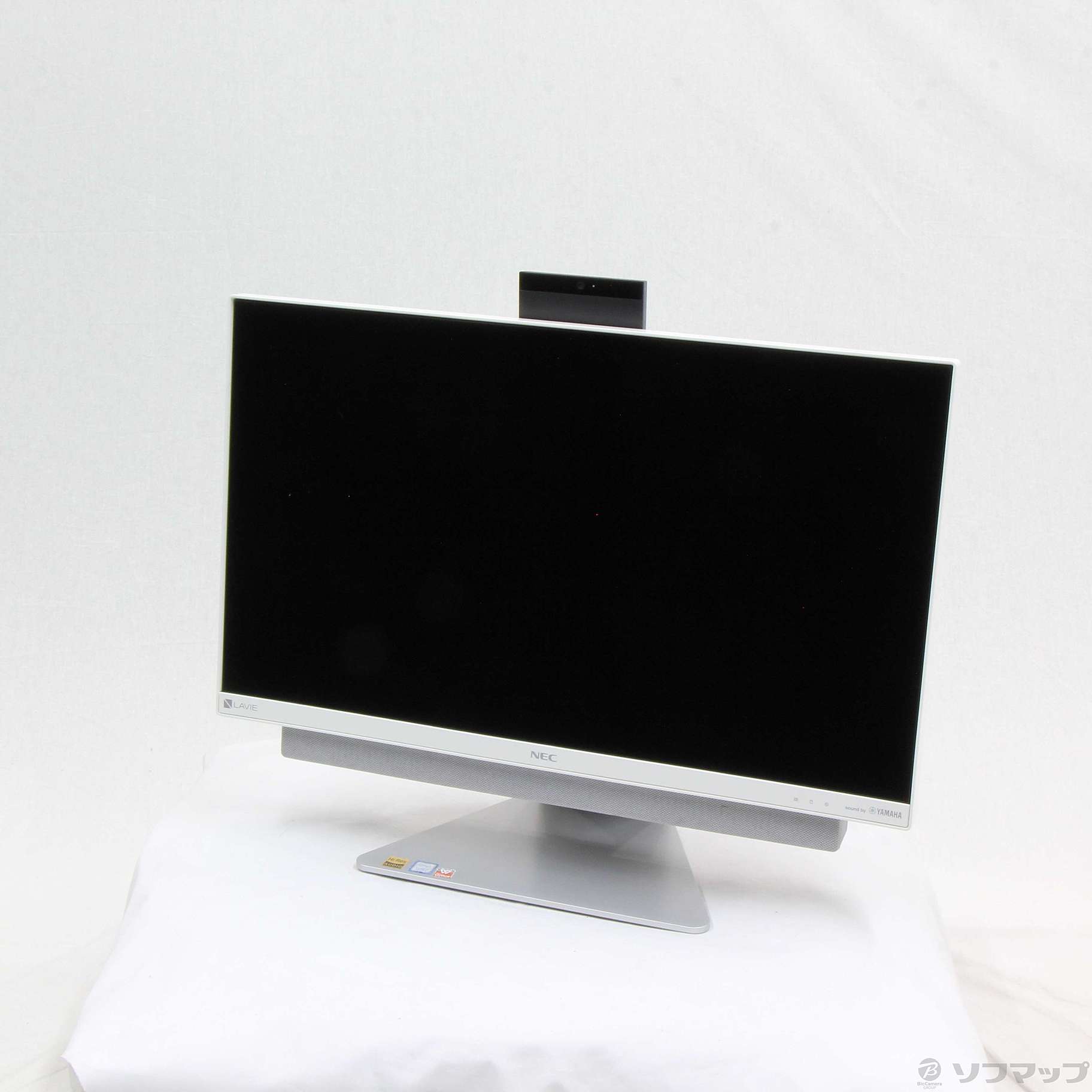中古】LAVIE Desk All-in-one PC-DA770KAW ホワイトシルバー 〔Windows 