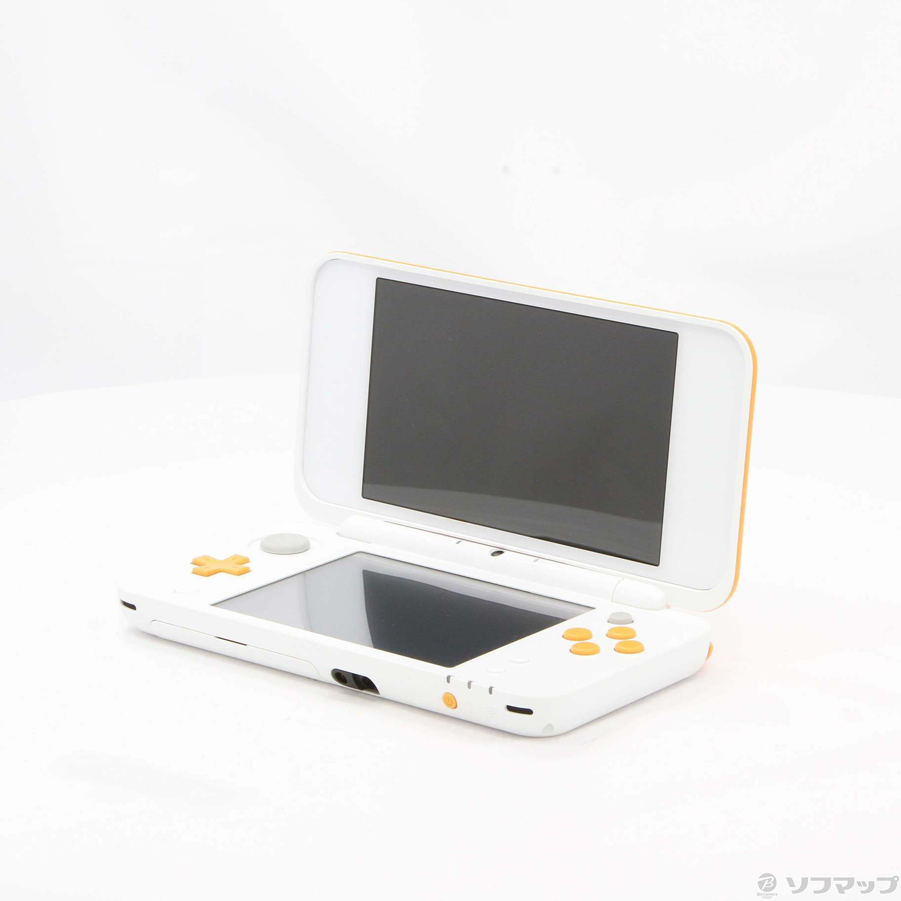 中古】Newニンテンドー2DS LL ホワイト×オレンジ [2133033860049 ...