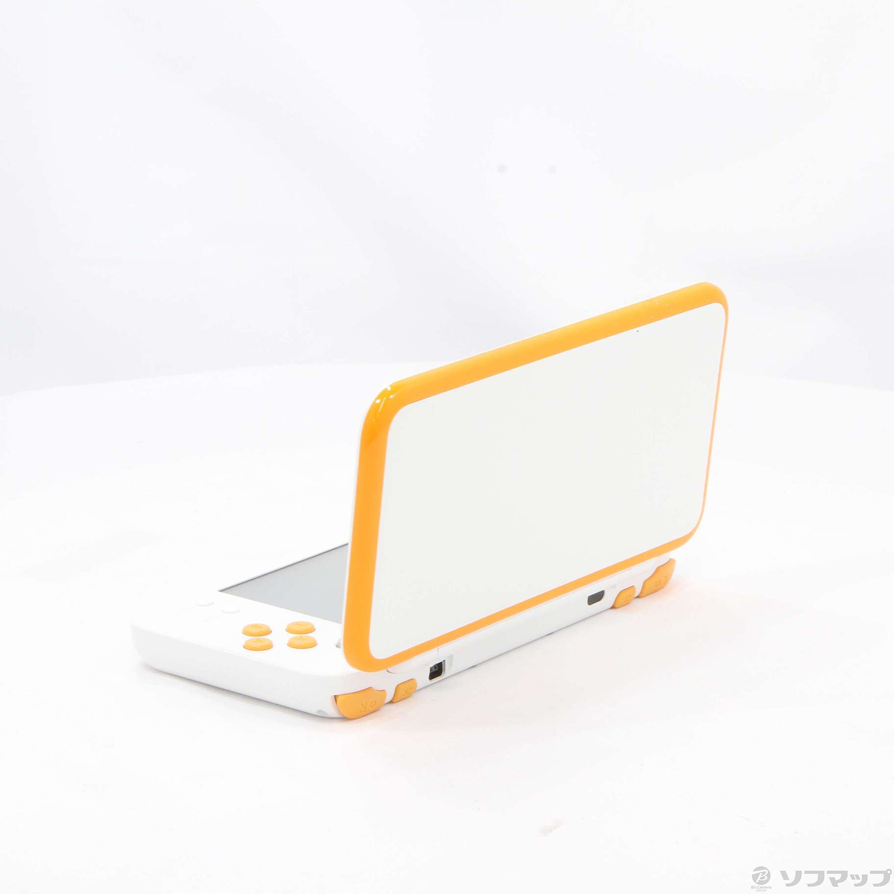 中古】Newニンテンドー2DS LL ホワイト×オレンジ [2133033860049