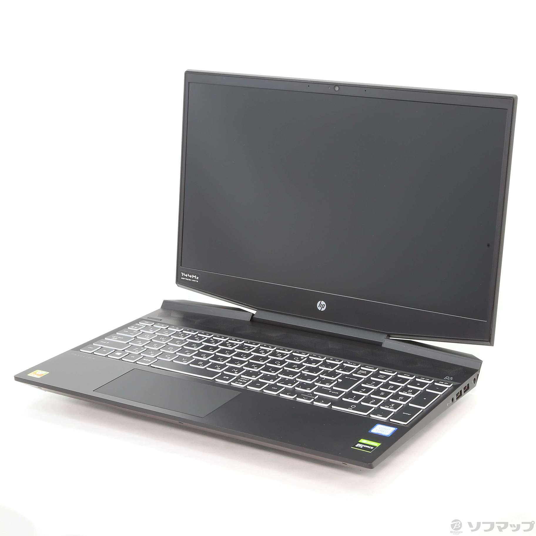 中古】〔展示品〕 HP Pavilion Gaming 15-dk0000 7LG73PA-AAAA 