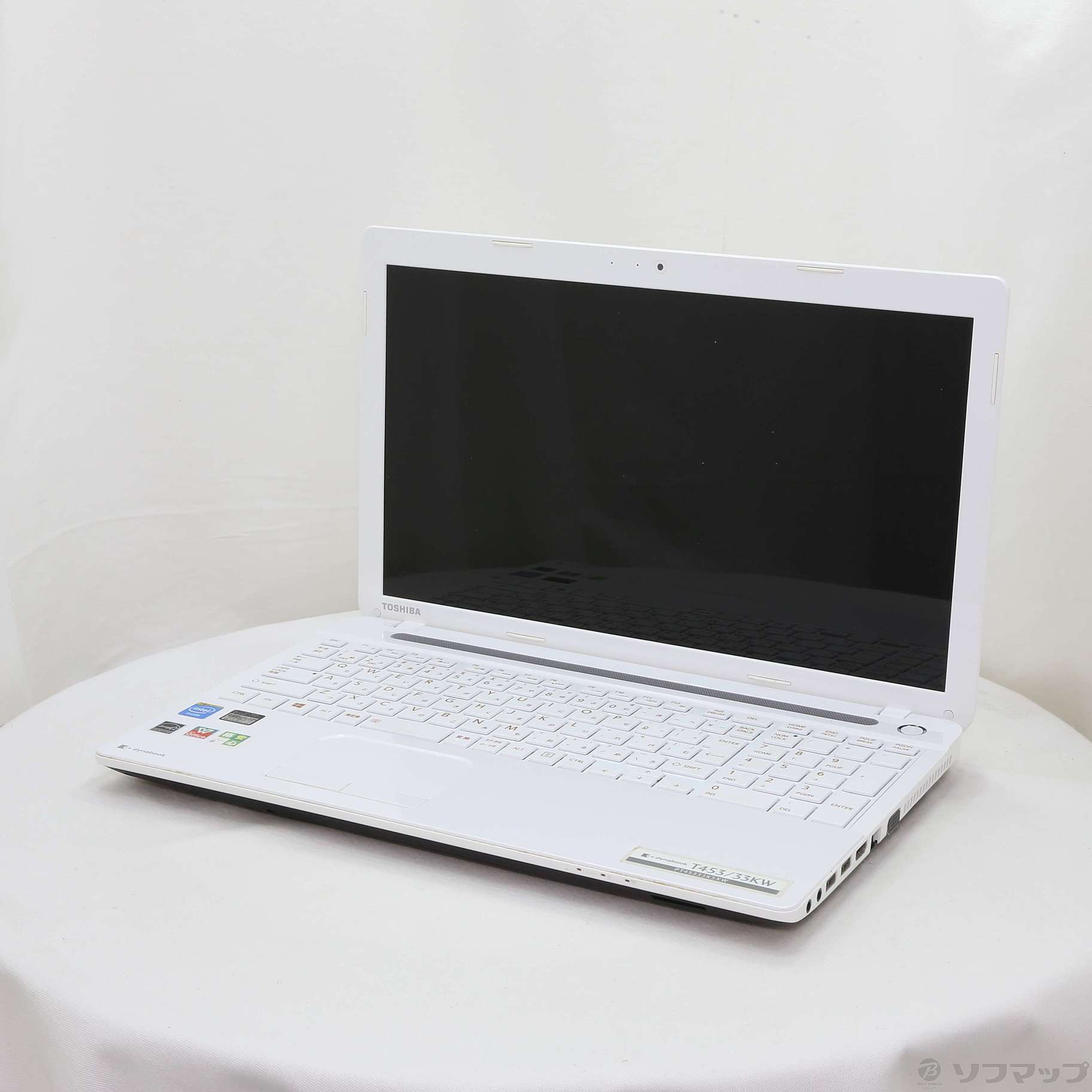 中古】格安安心パソコン dynabook T453／33KW PT45333KSXW ホワイト [2133033866829] -  リコレ！|ビックカメラグループ ソフマップの中古通販サイト