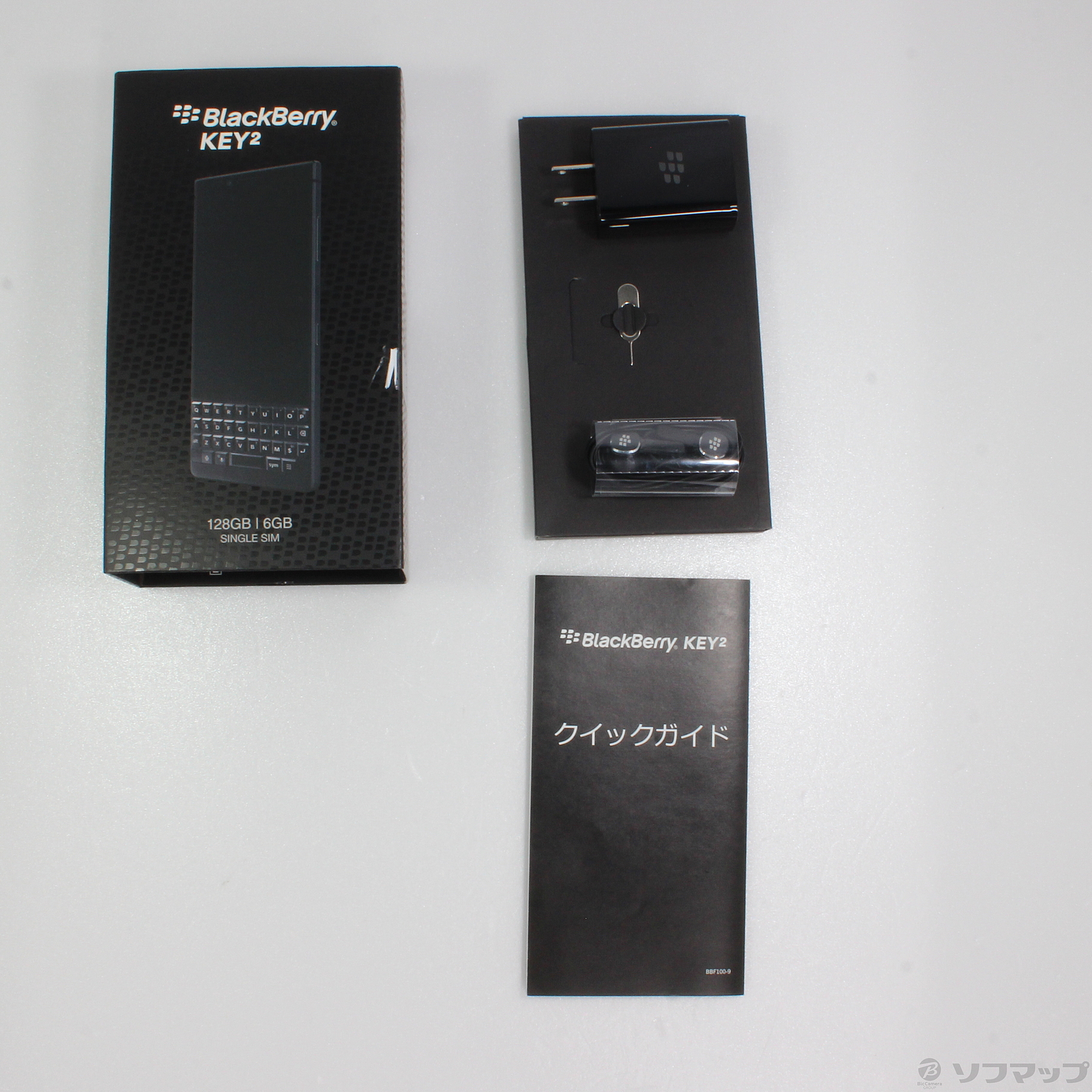 中古】BlackBerry KEY2 128GB ブラック BBF1009 SIMフリー [2133033892637] -  リコレ！|ビックカメラグループ ソフマップの中古通販サイト