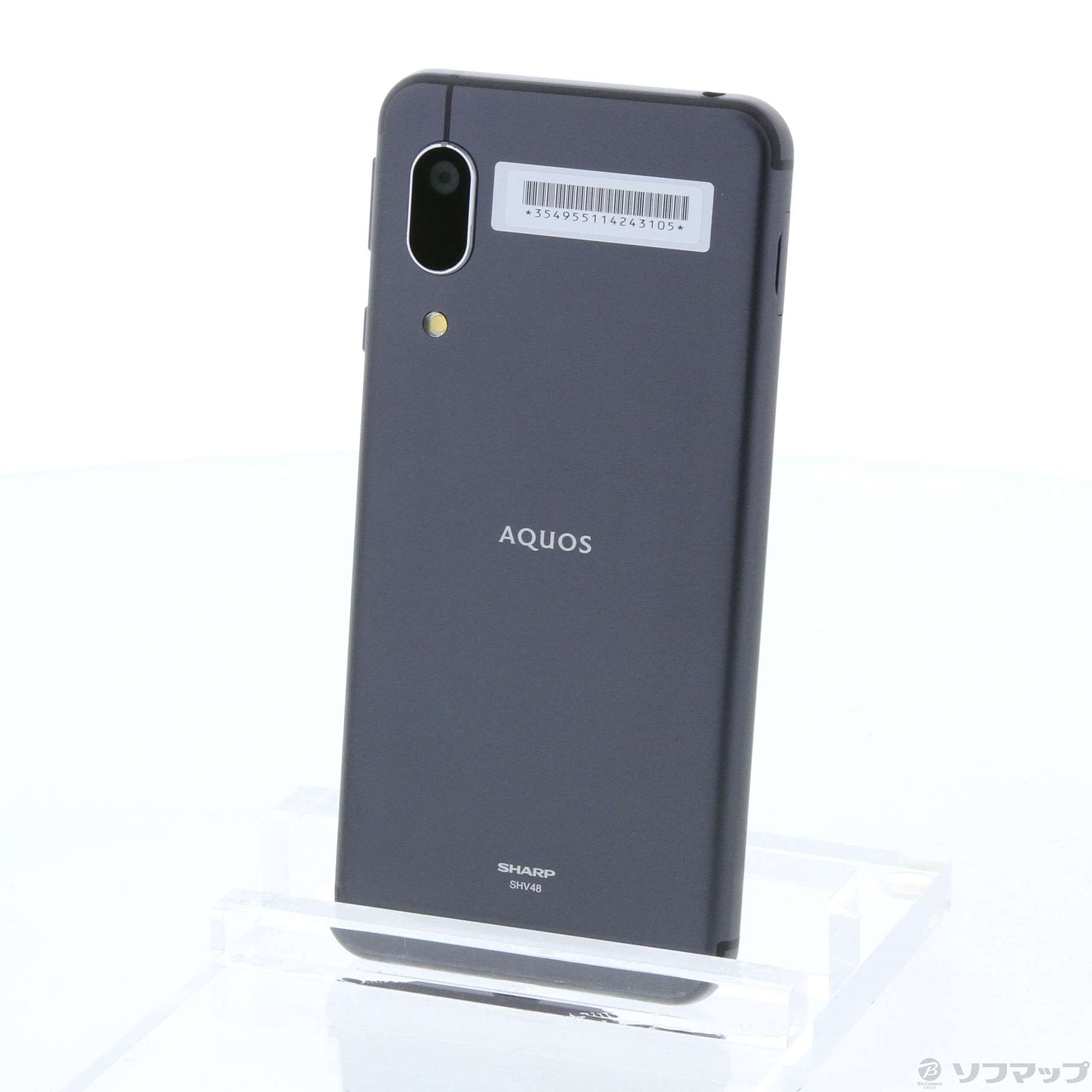 SIMフリー　AQUOS sense3 basic ブラック 32 GB auスマートフォン本体