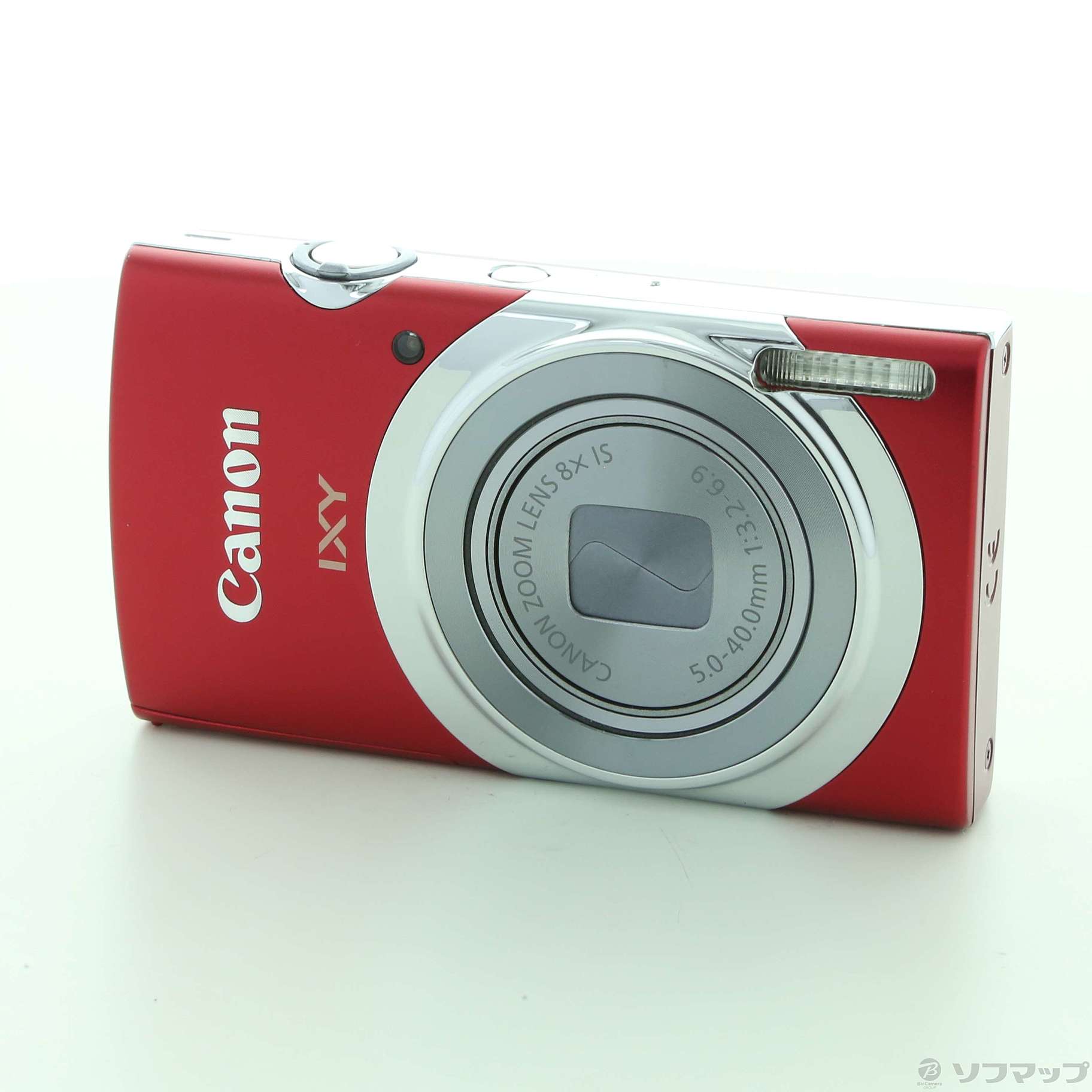 デジカメ Canon IXY 130 レッド デジタルカメラ 写真-