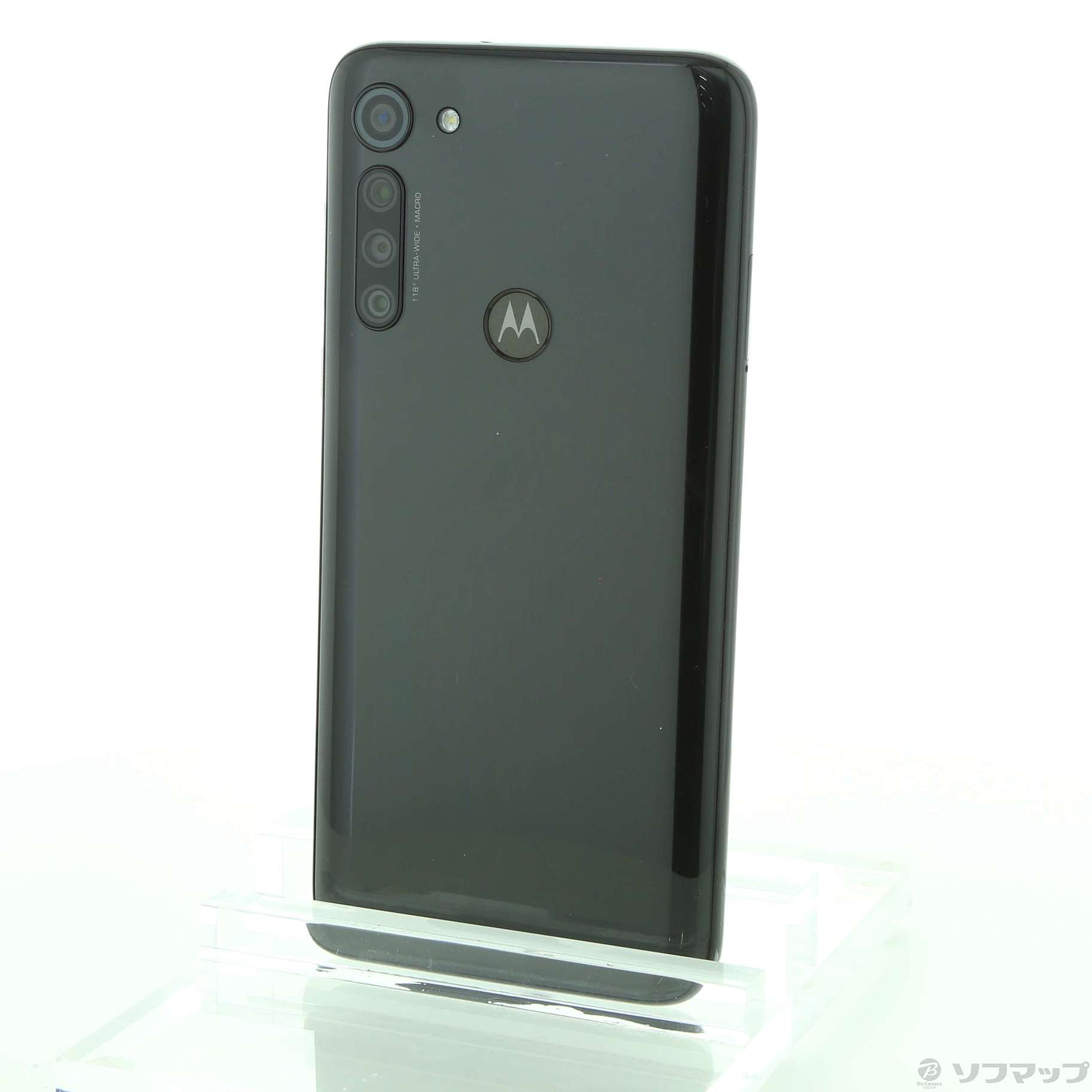 中古】Moto G8 power 64GB スモークブラック PAHF0002JP SIMフリー