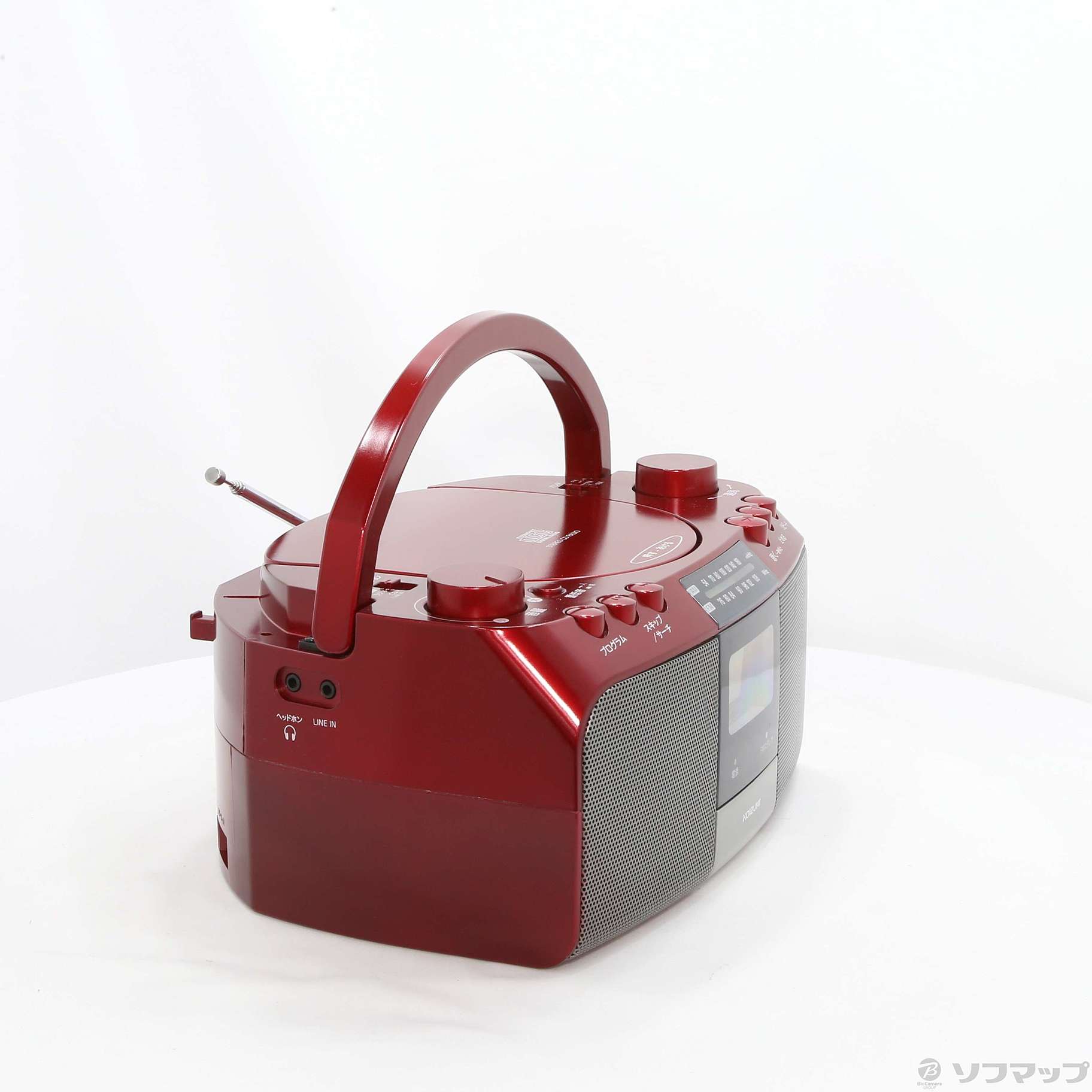 中古】〔展示品〕 CDラジオ SAD-4705 レッド [2133033913486] - リコレ