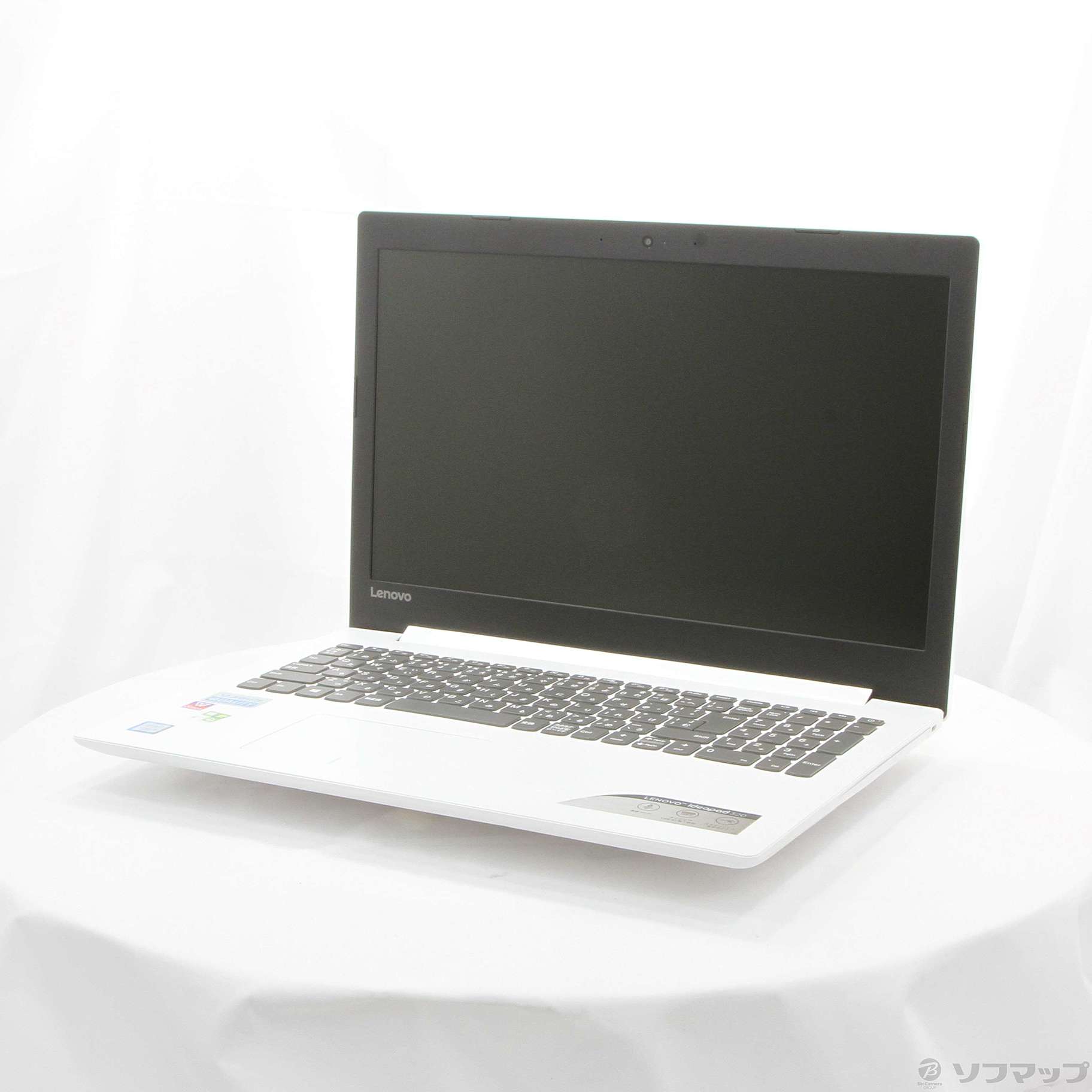 【傷汚れあり】Lenovo ideapad 320 ホワイト　ノートパソコン 中古】格安安心パソコン ideapad 320 80XH006CJP ブリザードホワイト