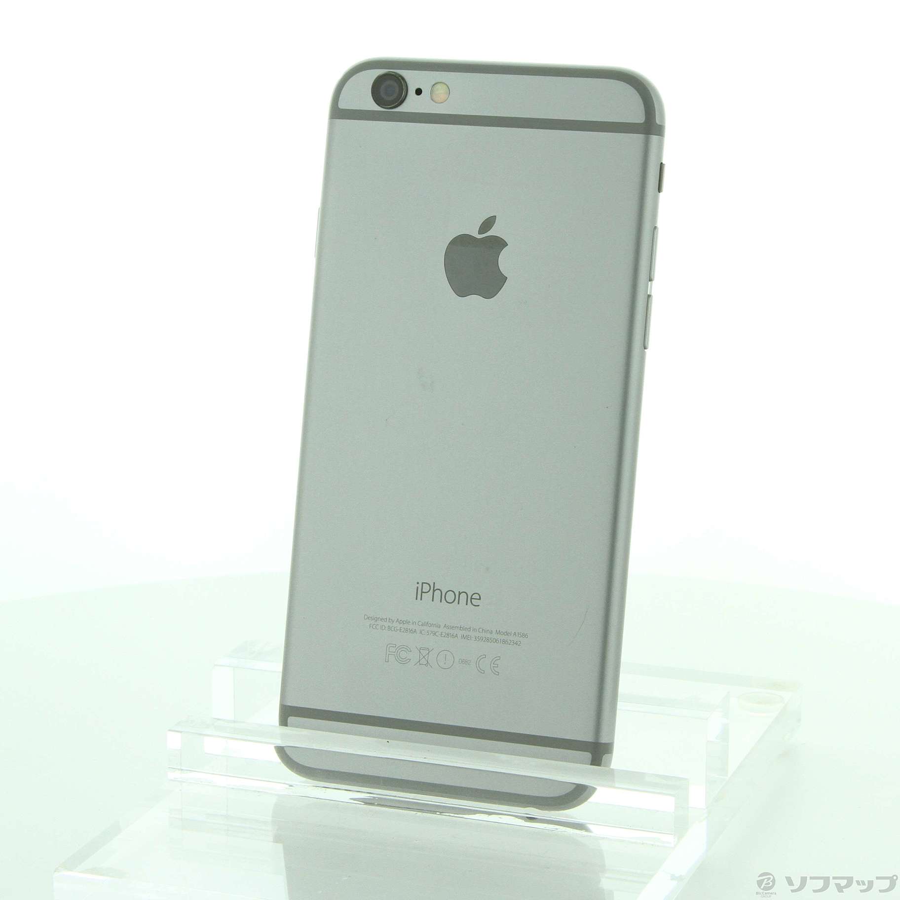 iPhone 6 Space Gray 16GB DOCOMO - スマートフォン本体