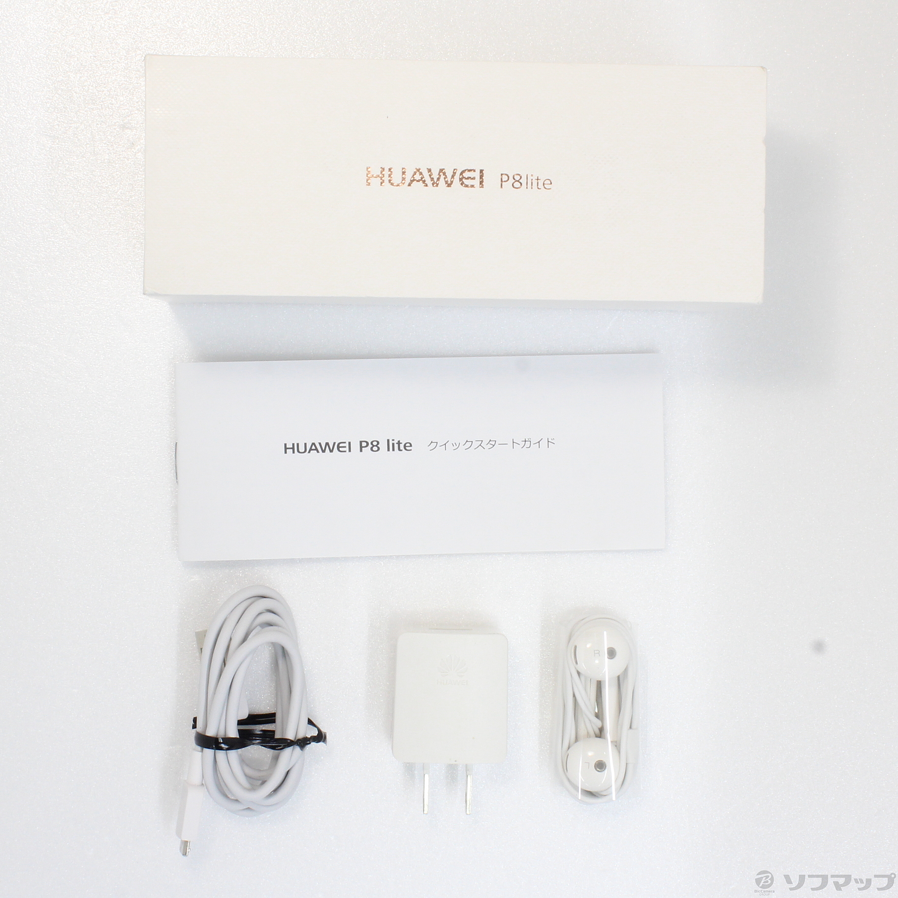 中古】P8 Lite 16GB ブラック ALE-L02 SIMフリー [2133033935785