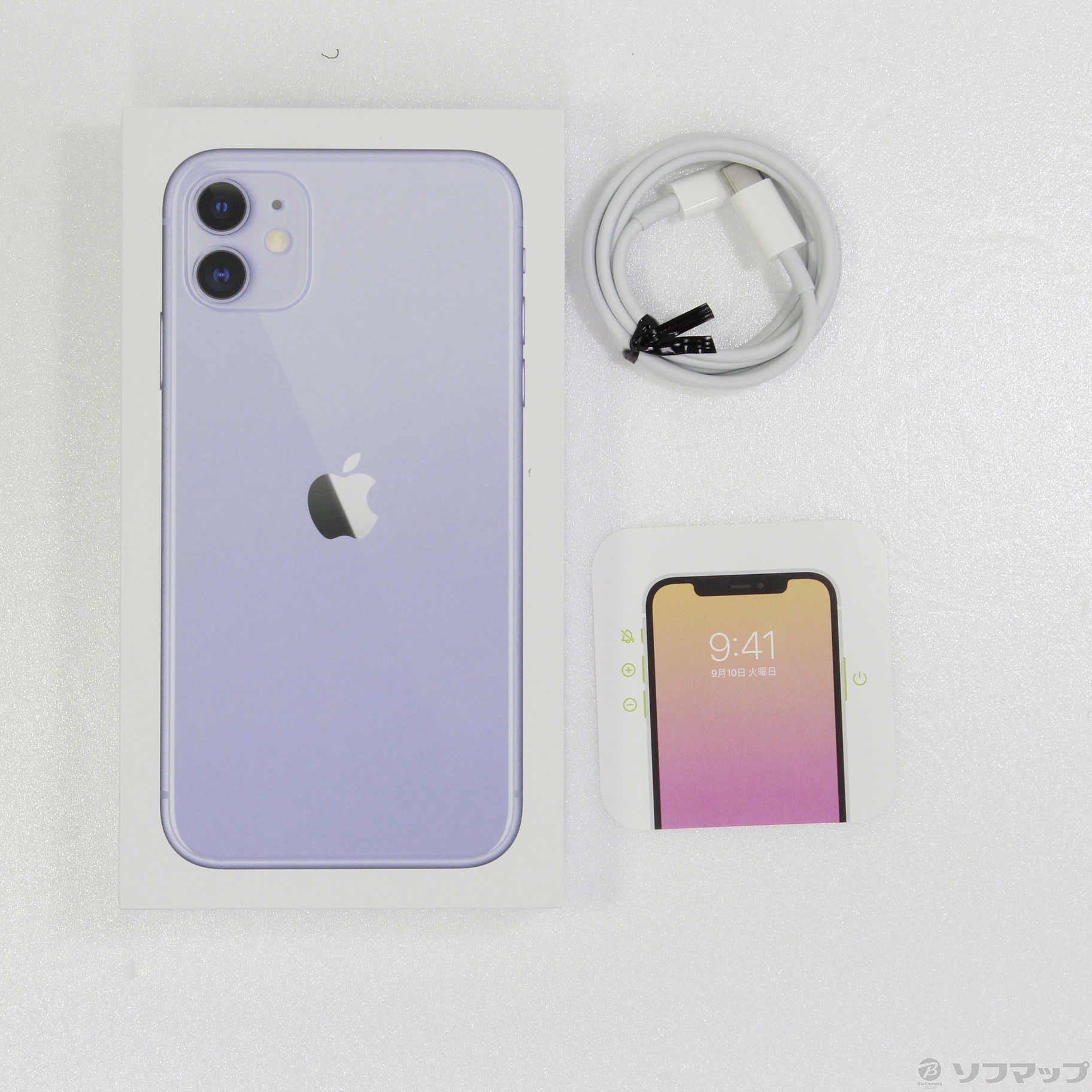 iPhone11 128GB パープル MHDM3J-