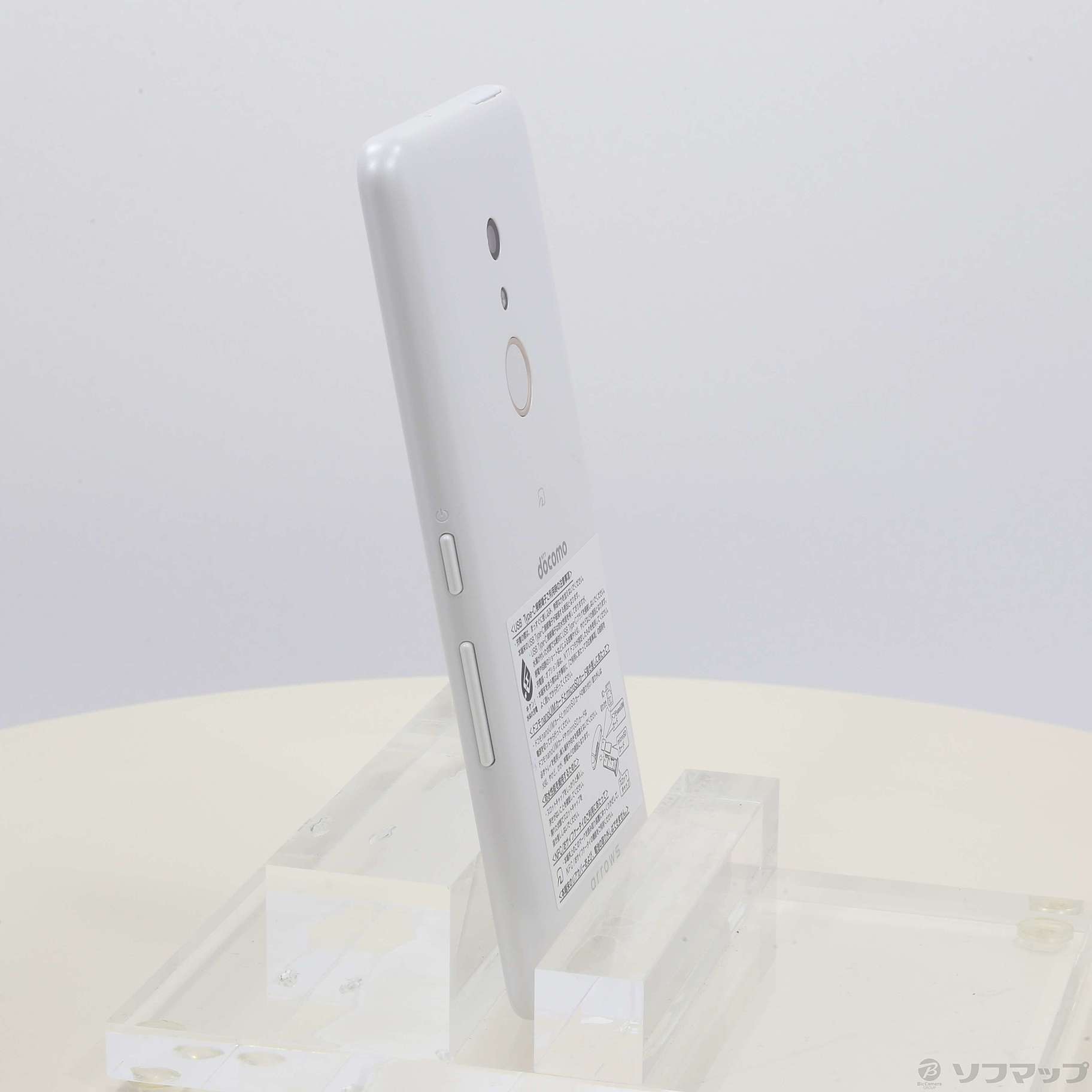 中古】arrows Be4 Plus 64GB ホワイト F-41B docomoロック解除SIM