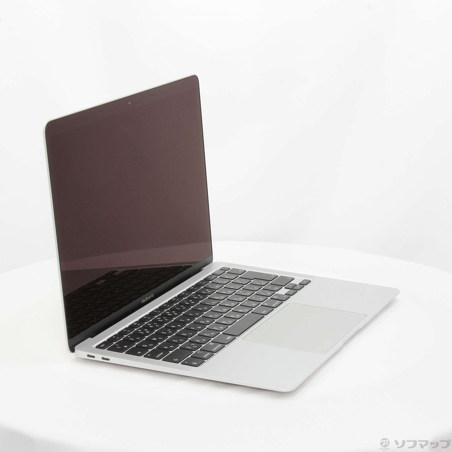 MacBook Air 13.3-inch Late 2020 MGN93J／A Apple M1 8コアCPU_7コアGPU 8GB  SSD256GB シルバー 〔macOS v11.4〕 ◇07/19(月)値下げ！