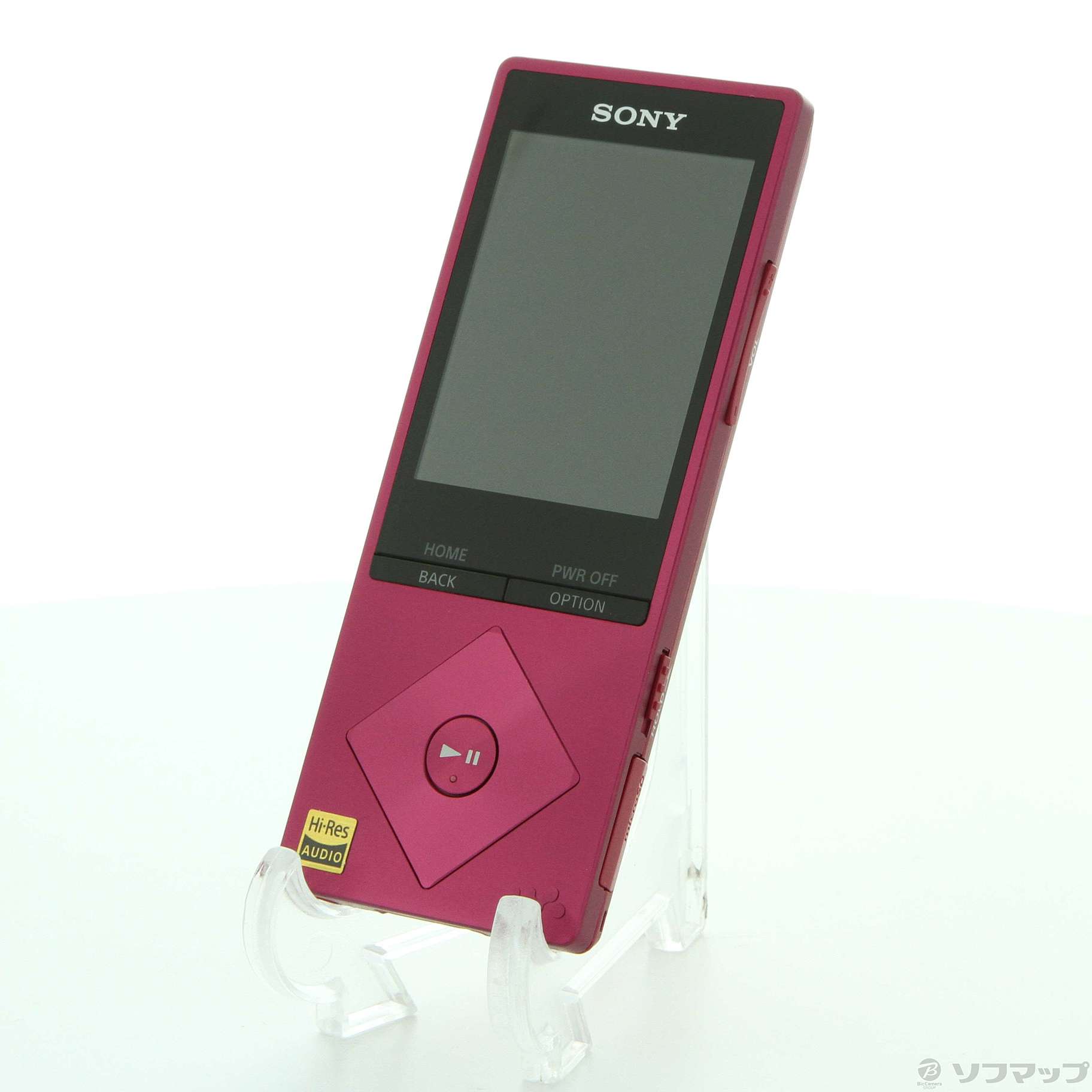 中古】WALKMAN Aシリーズ メモリ16GB+microSD ボルドーピンク NW-A25-P