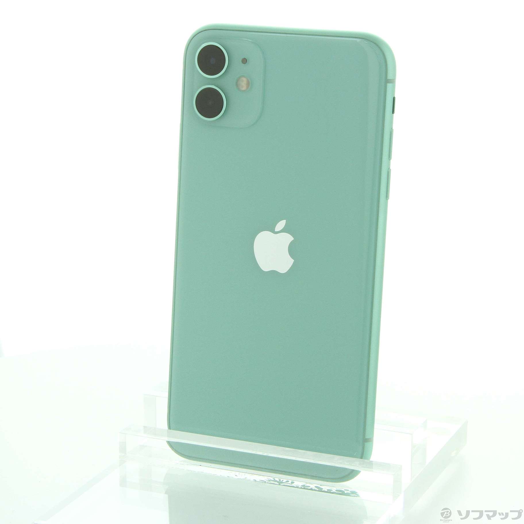 中古】決算セール品 iPhone11 64GB グリーン NWLY2J／A SIMフリー ◇08