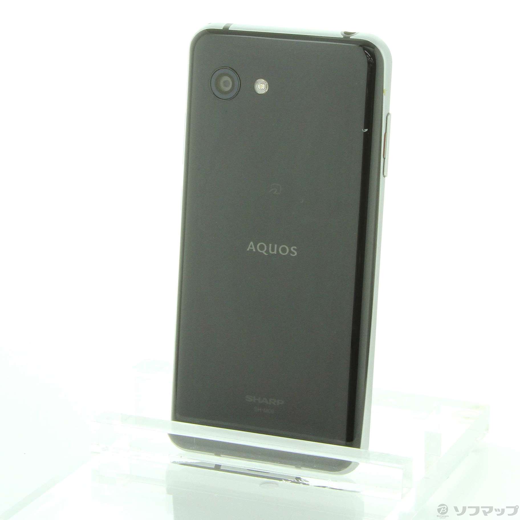 AQUOS R2 compact ピュアブラック 64 GB SIMフリースマホ/家電/カメラ