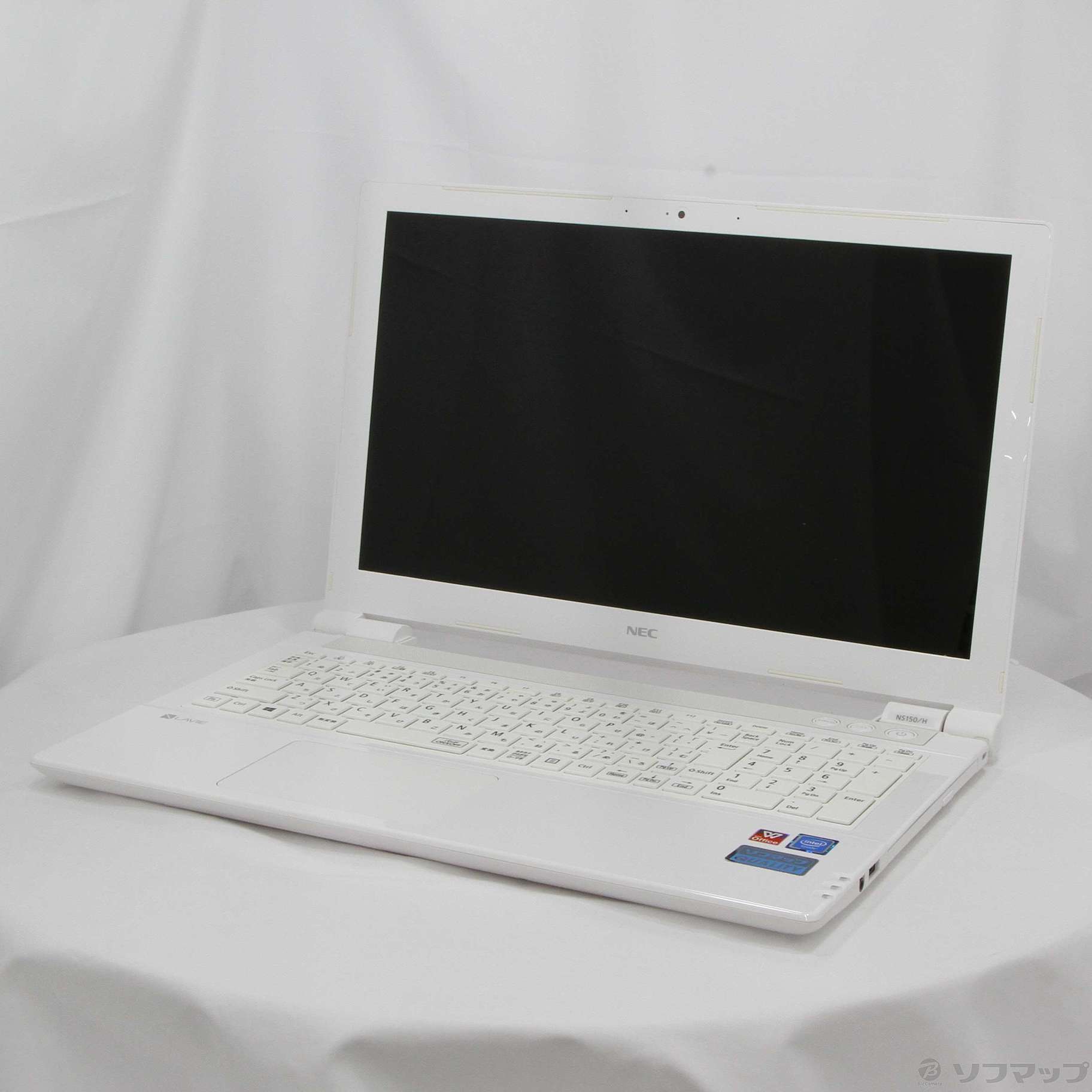 セール対象品 LaVie Note Standard PC-NS150HAW-YC エクストラホワイト 〔Windows 10〕