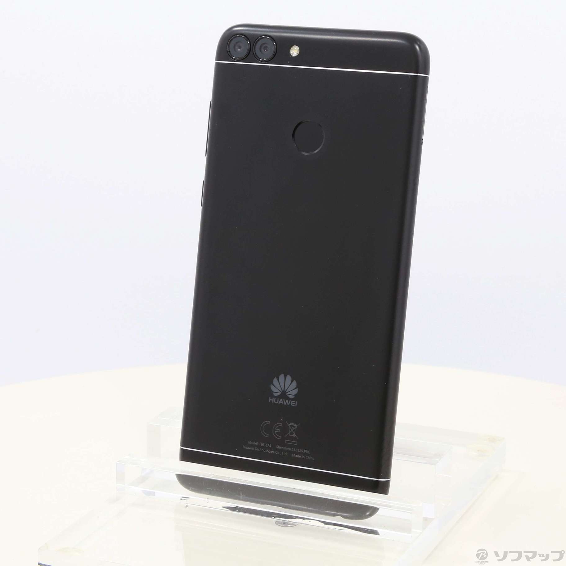 中古】HUAWEI nova lite2 32GB ブラック FIG-LA1 SIMフリー ...