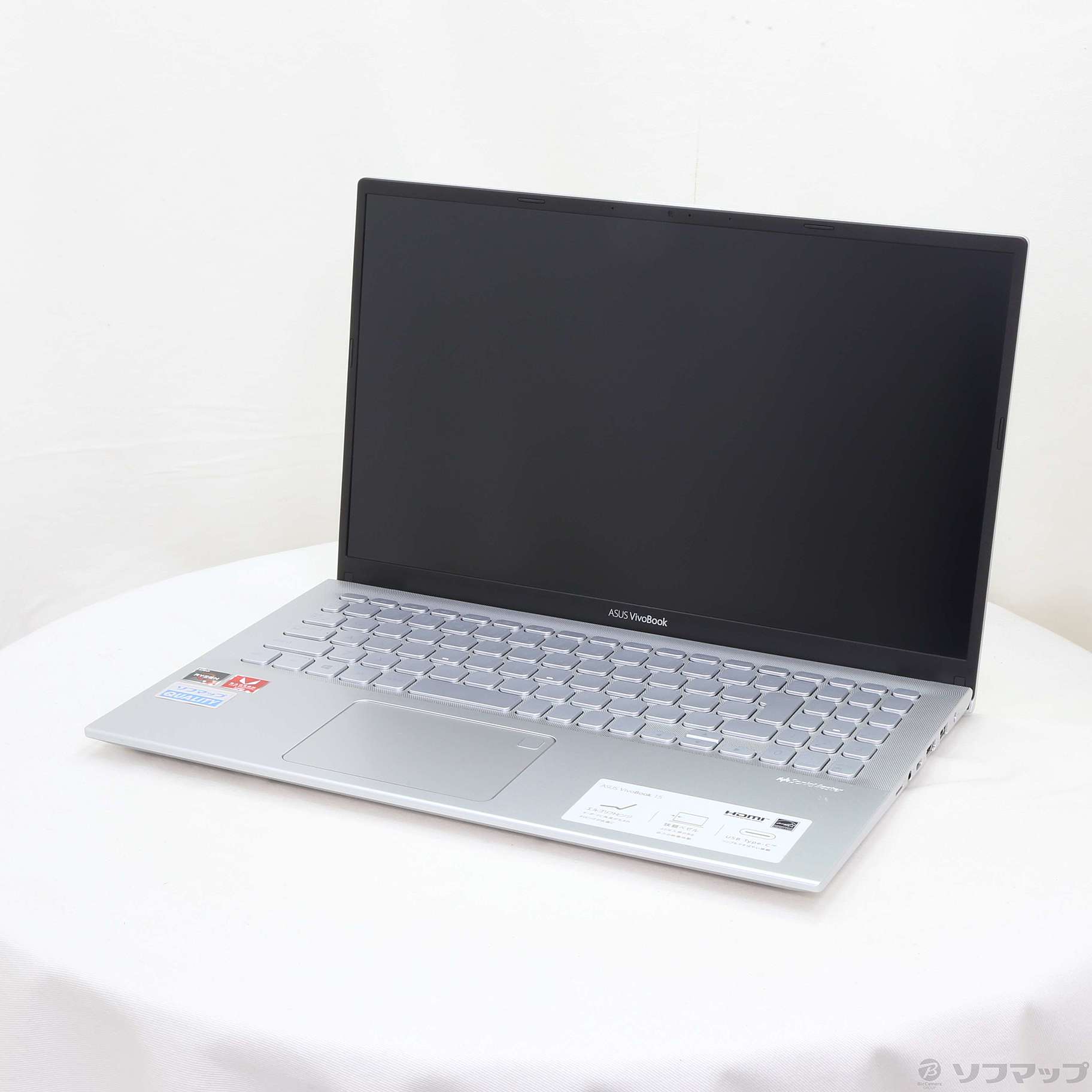 中古】VivoBook 15 X512DA X512DA-BQ1136TS トランスペアレント