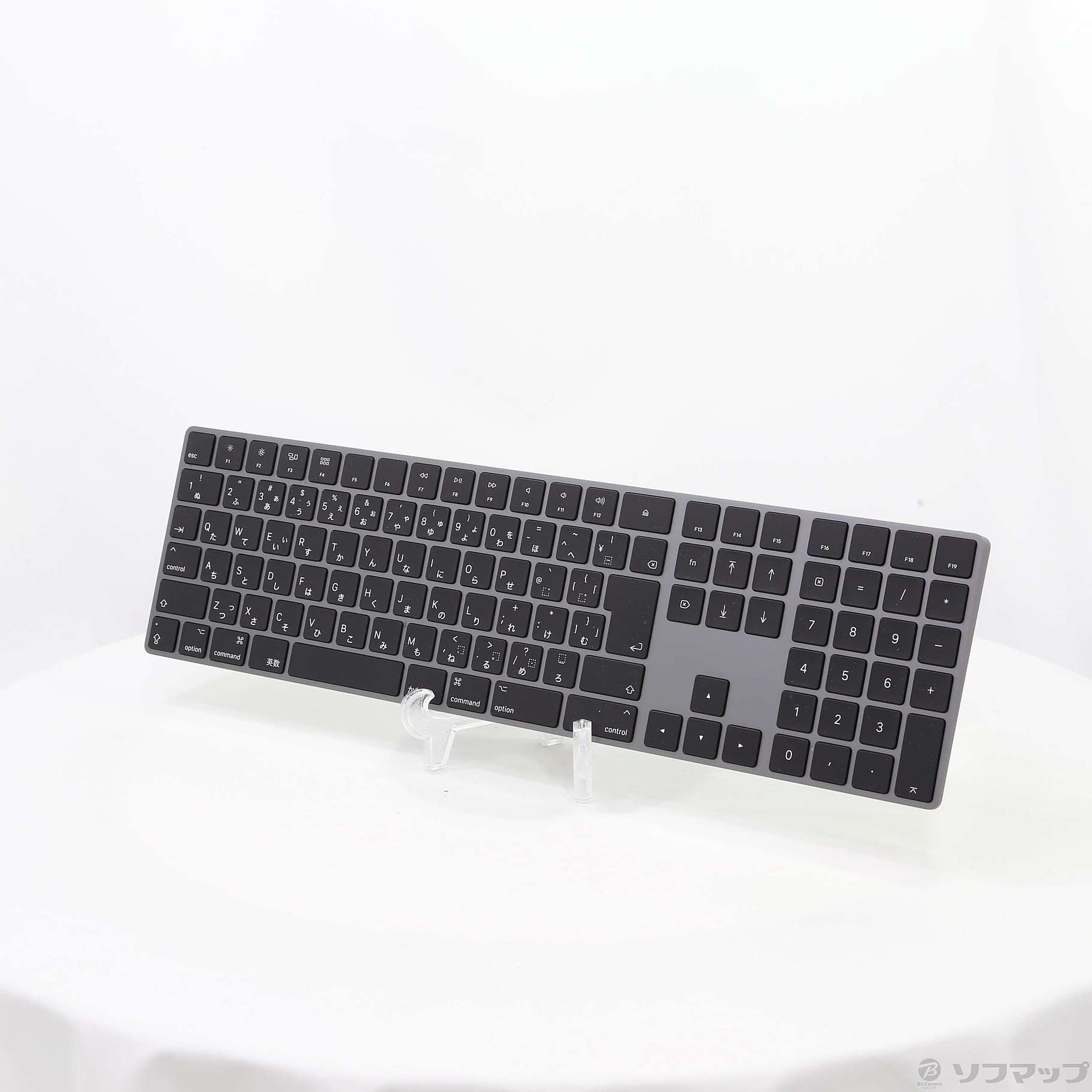 中古】Magic Keyboard (JIS／テンキー付き) スペースグレイ MRMH2J／A