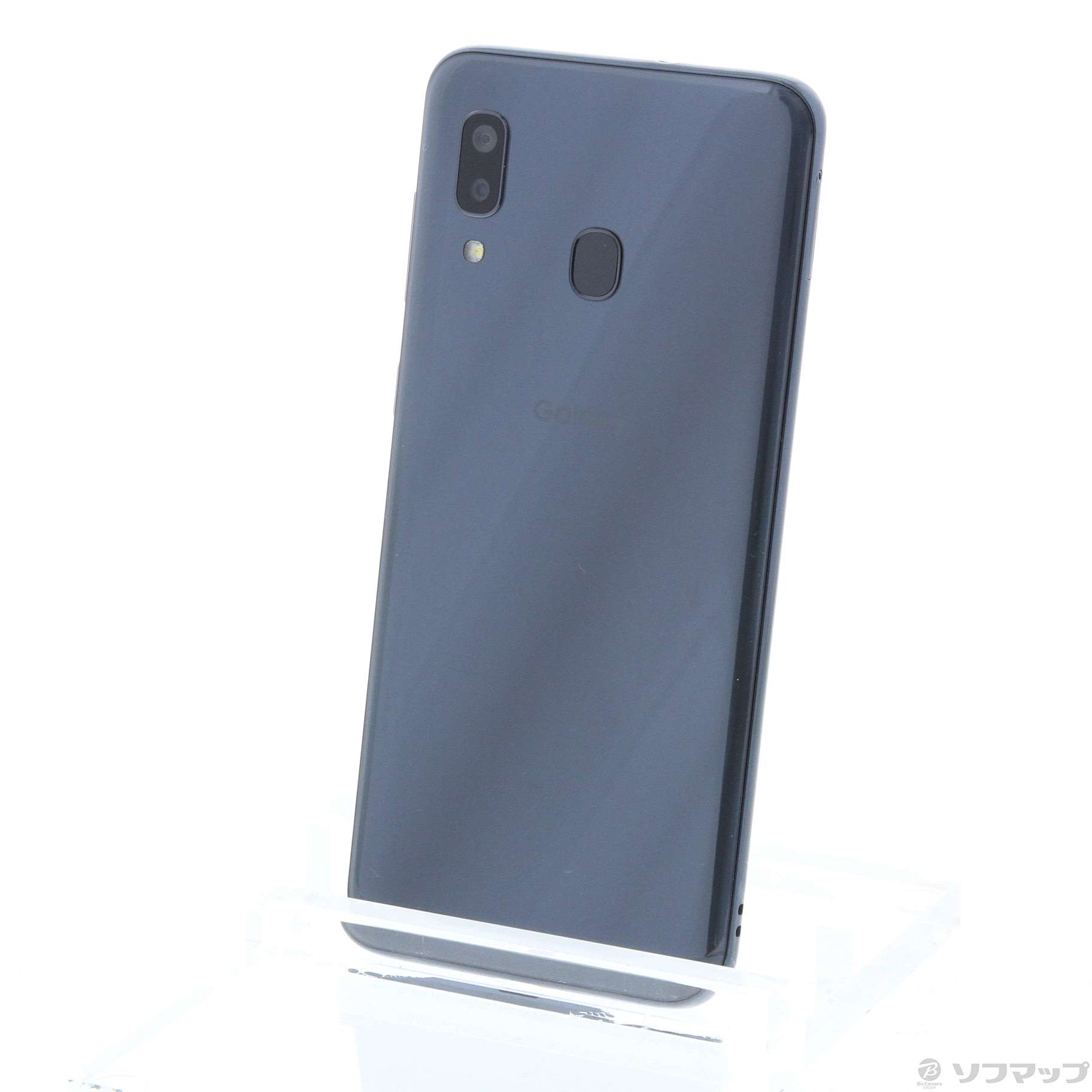 中古】GALAXY A30 64GB ブラック SCV43 auロック解除SIMフリー ◇10/10