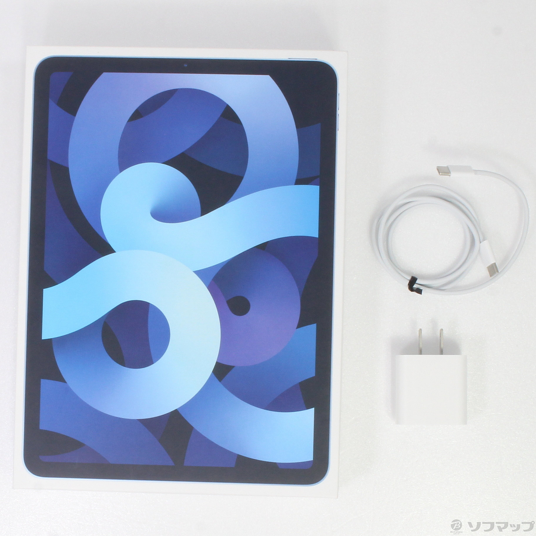 中古】iPad Air 第4世代 256GB スカイブルー MYFY2J／A Wi-Fi