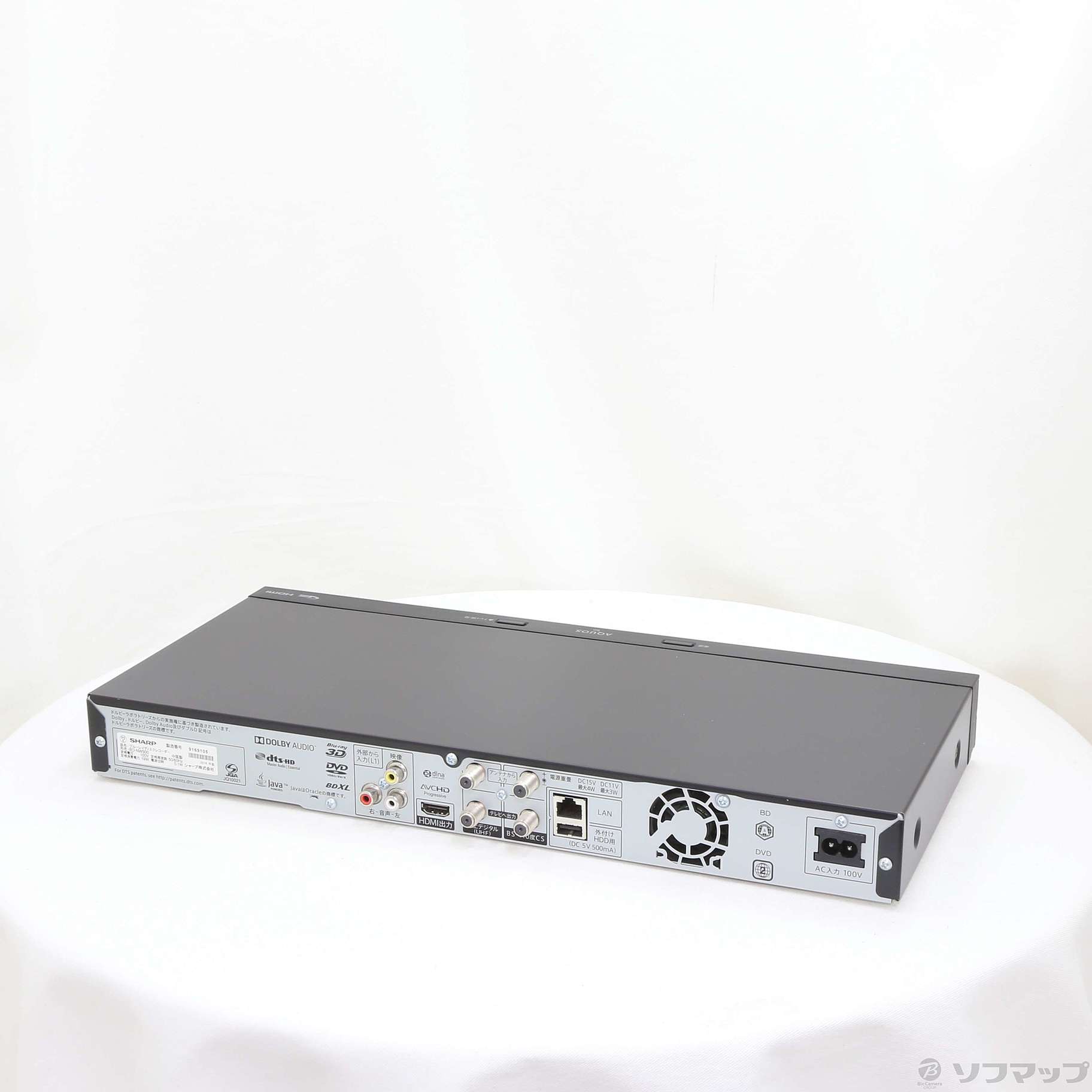 中古】AQUOSブルーレイ BD-NW500 [2133034020206] - リコレ
