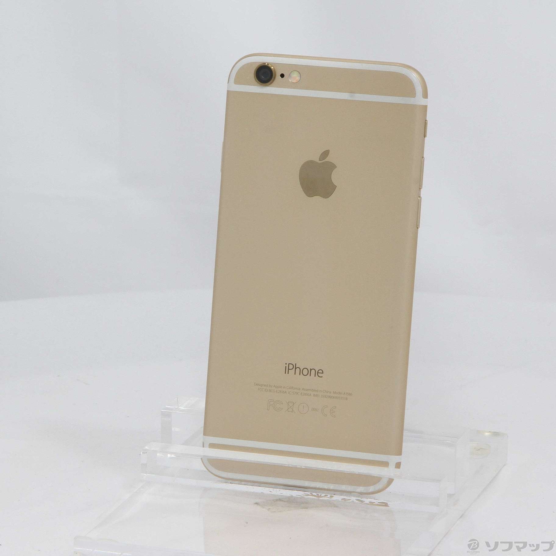 クリアランス セール 【美品】iPhone 6 Gold 64 GB SIMフリー MG4J2J/A